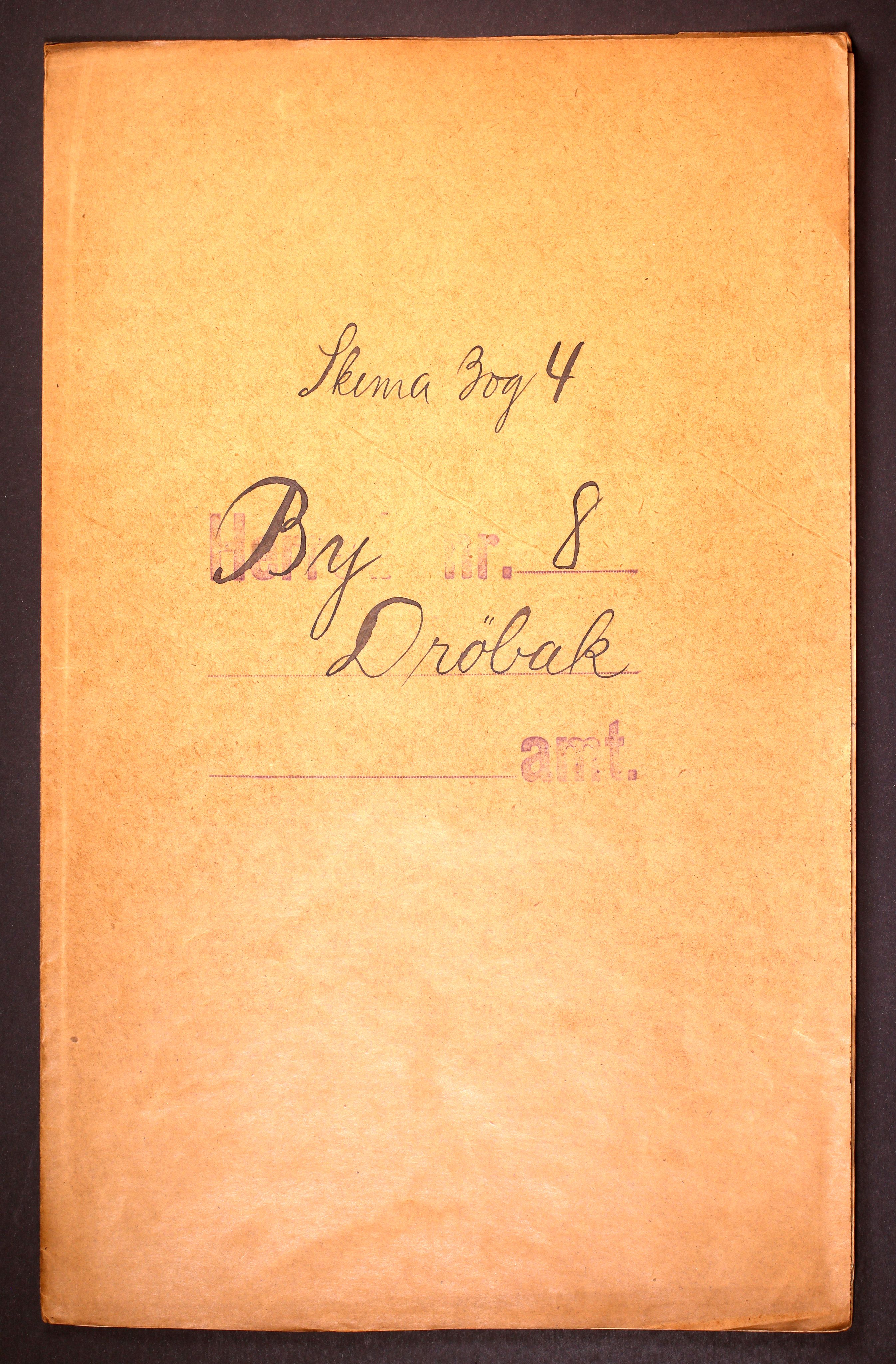 RA, 1910 census for Drøbak, 1910, p. 1