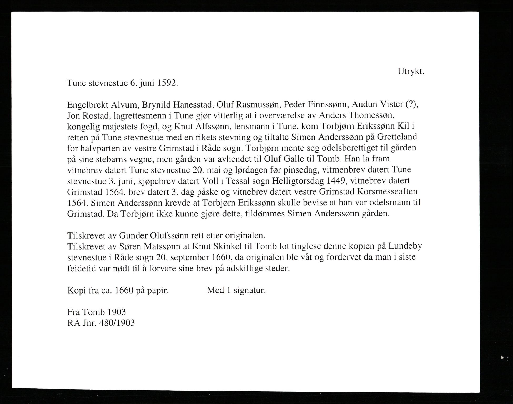 Riksarkivets diplomsamling, AV/RA-EA-5965/F35/F35b/L0003: Riksarkivets diplomer, seddelregister, 1583-1592, p. 685