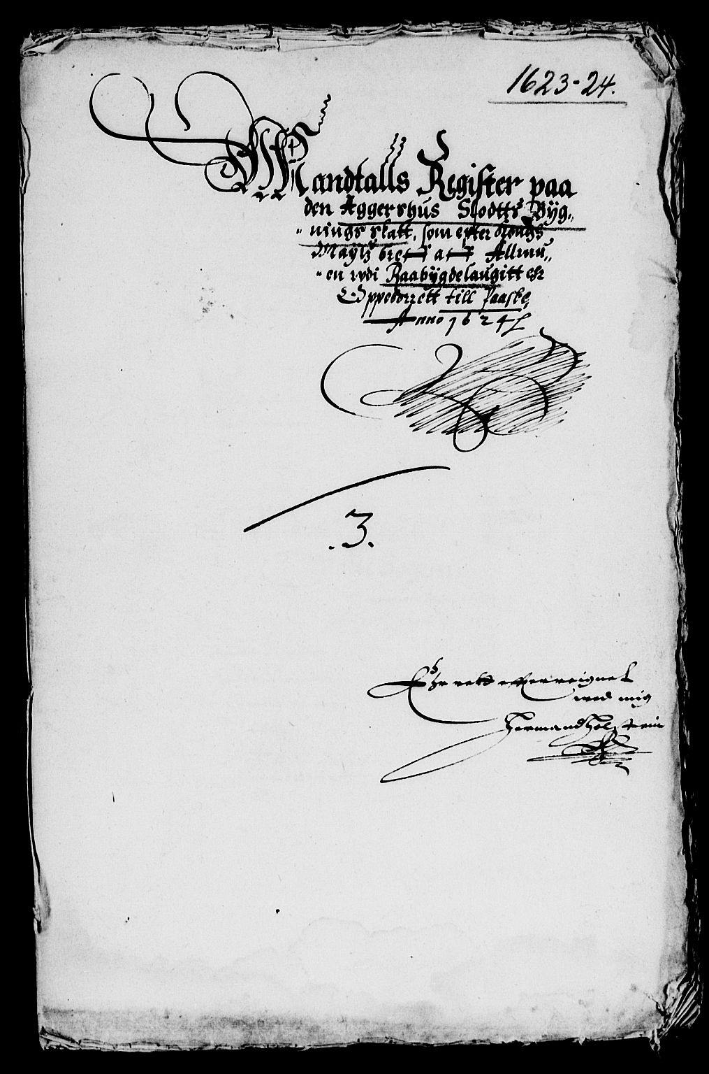 Rentekammeret inntil 1814, Reviderte regnskaper, Lensregnskaper, AV/RA-EA-5023/R/Rb/Rbq/L0014: Nedenes len. Mandals len. Råbyggelag., 1622-1624