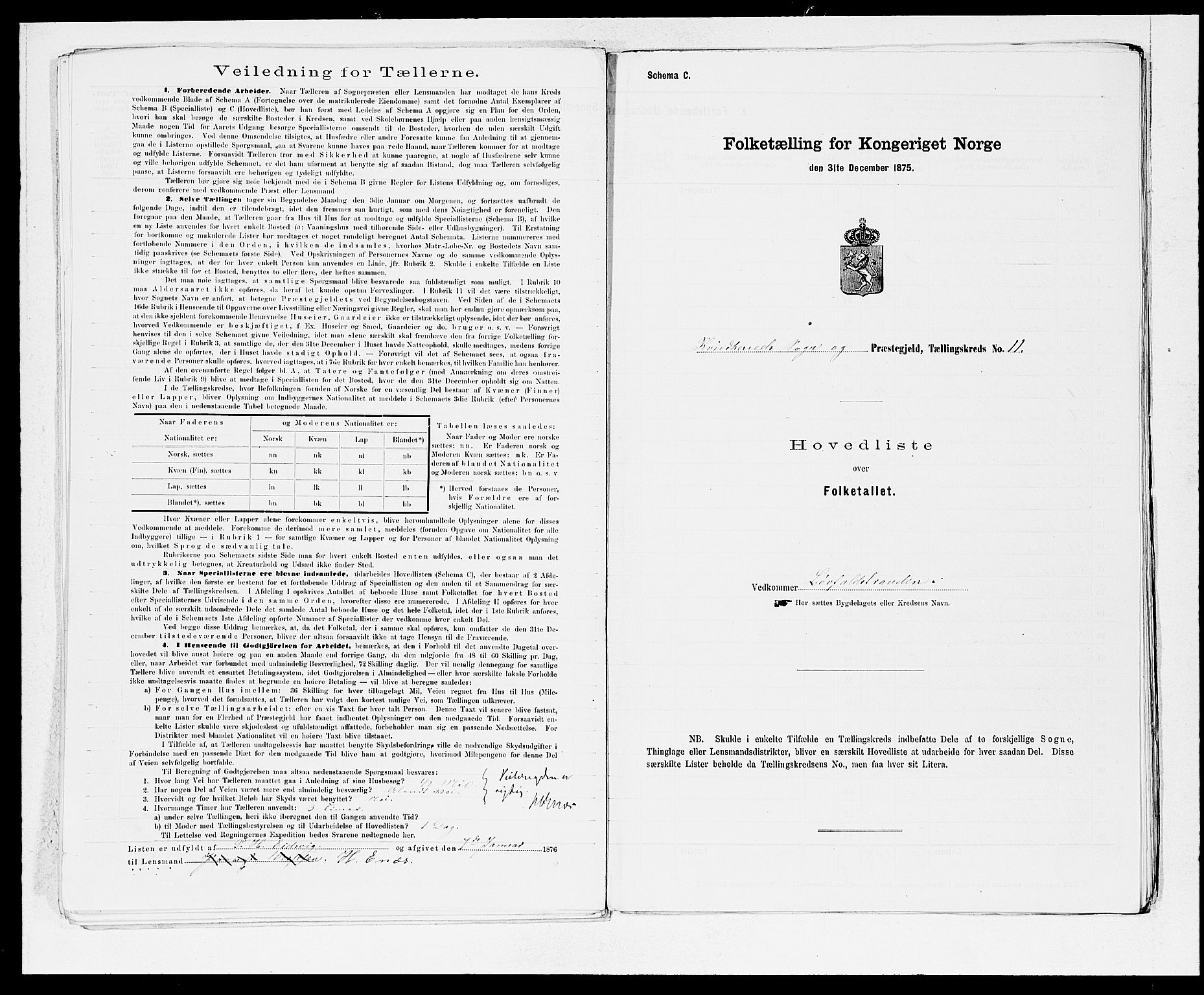 SAB, 1875 census for 1224P Kvinnherad, 1875, p. 22