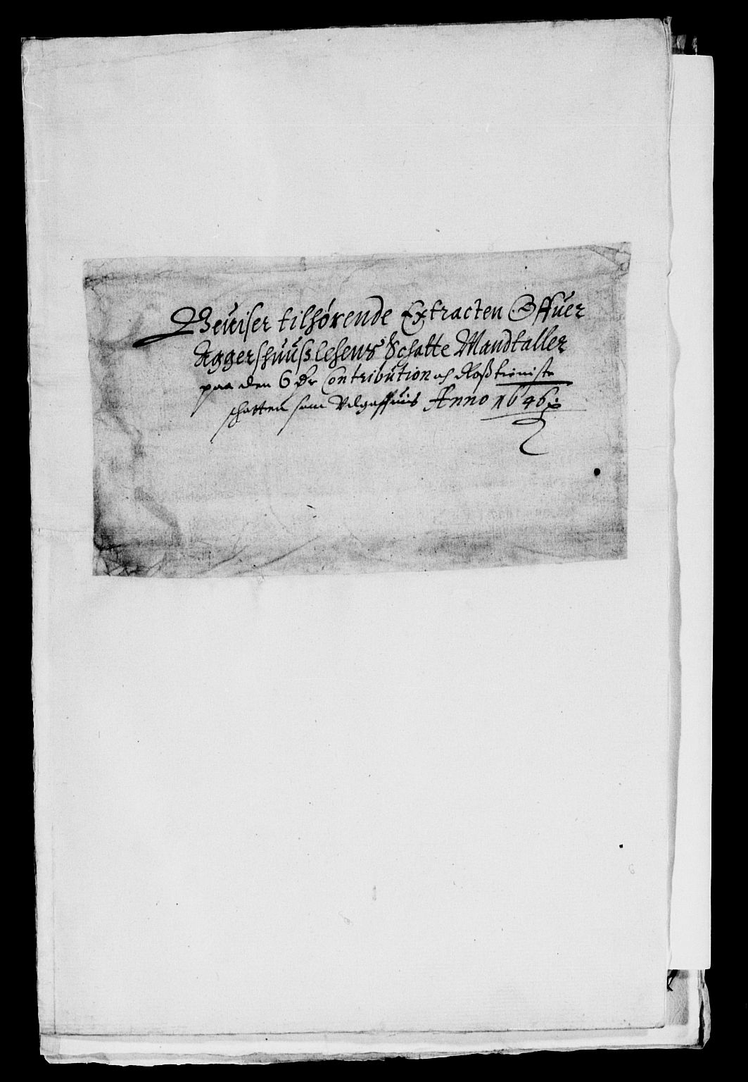 Rentekammeret inntil 1814, Reviderte regnskaper, Lensregnskaper, RA/EA-5023/R/Rb/Rba/L0189: Akershus len, 1646-1647