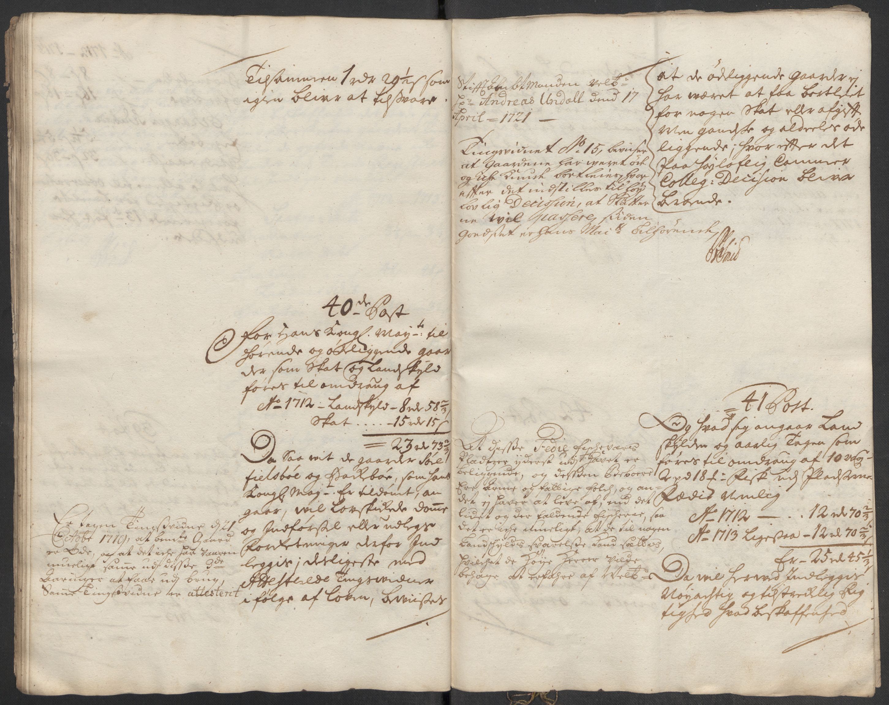 Rentekammeret inntil 1814, Reviderte regnskaper, Fogderegnskap, AV/RA-EA-4092/R51/L3196: Fogderegnskap Nordhordland og Voss, 1713, p. 23