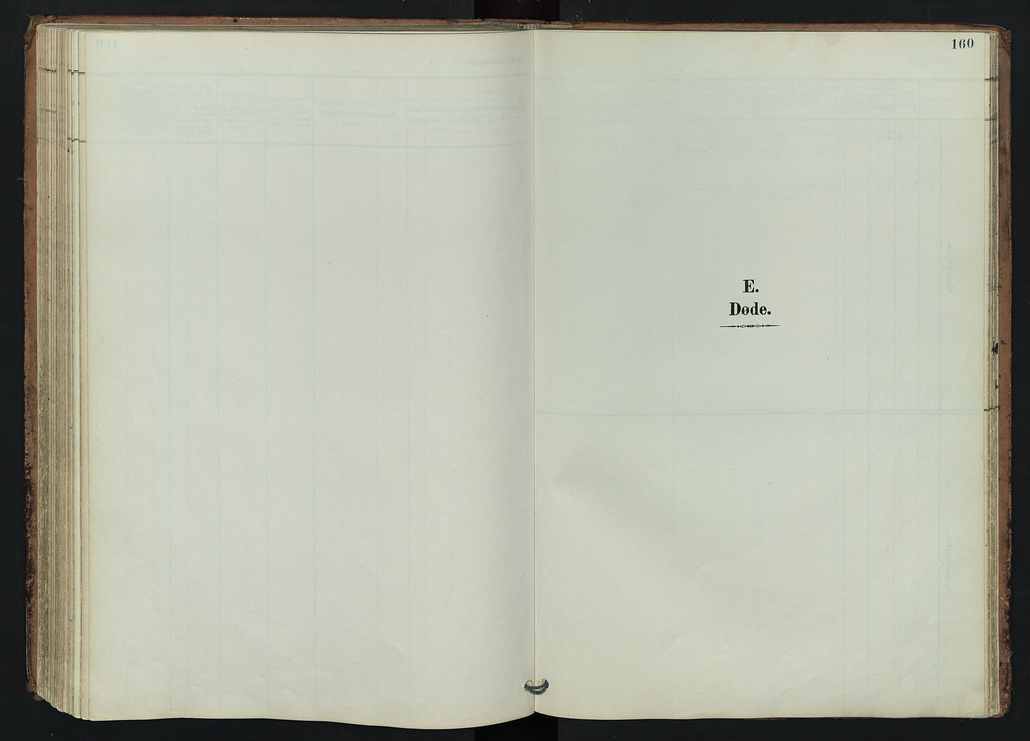 Trysil prestekontor, SAH/PREST-046/H/Ha/Hab/L0007: Parish register (copy) no. 7, 1896-1948, p. 160