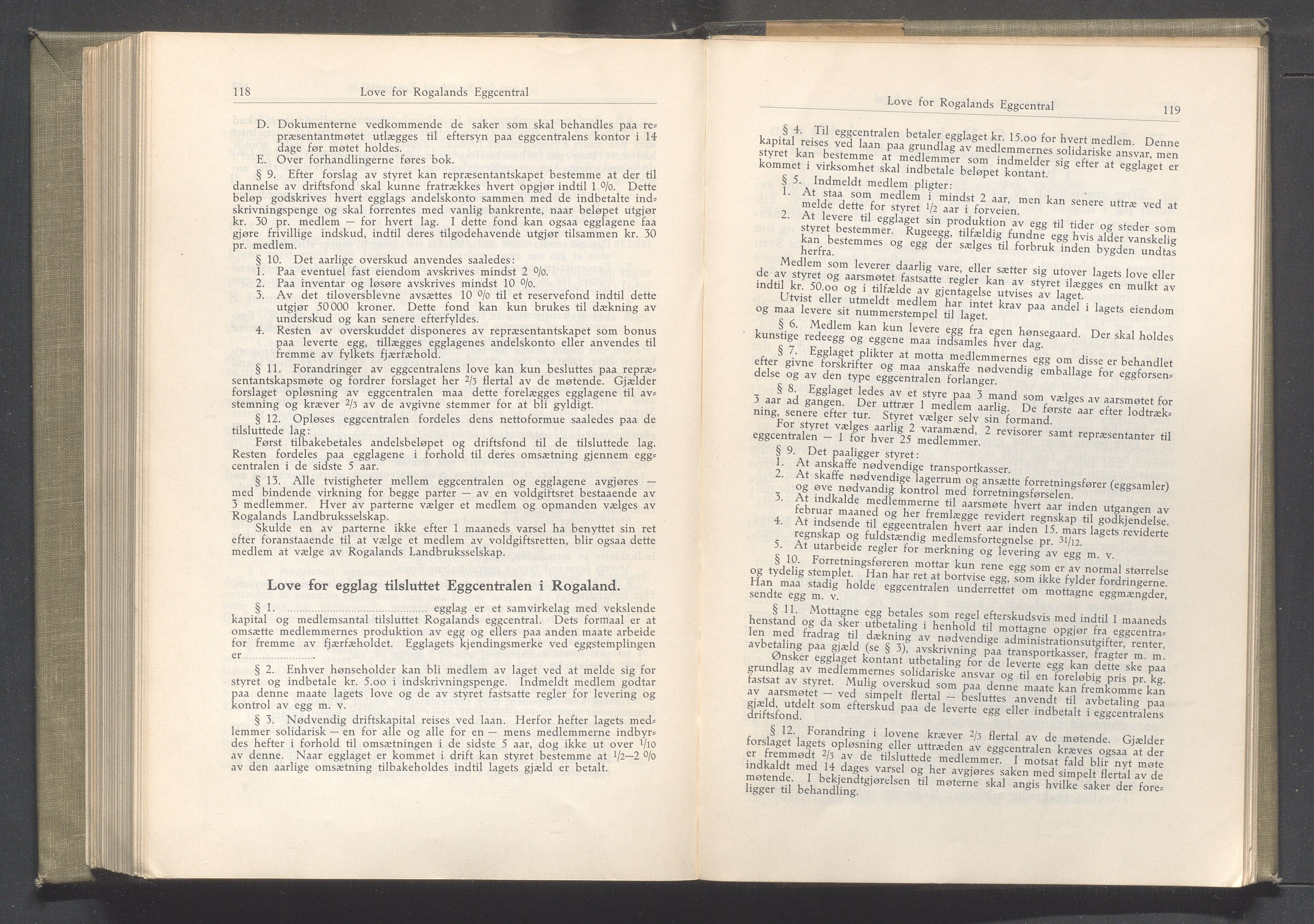 Rogaland fylkeskommune - Fylkesrådmannen , IKAR/A-900/A/Aa/Aaa/L0043: Møtebok , 1924, p. 118-119