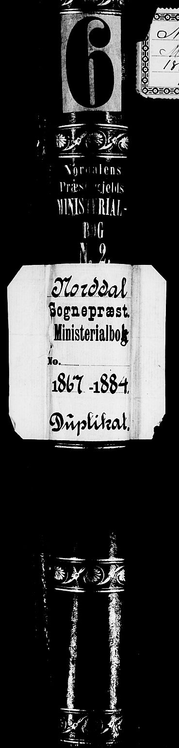 Ministerialprotokoller, klokkerbøker og fødselsregistre - Møre og Romsdal, SAT/A-1454/519/L0262: Parish register (copy) no. 519C03, 1866-1884