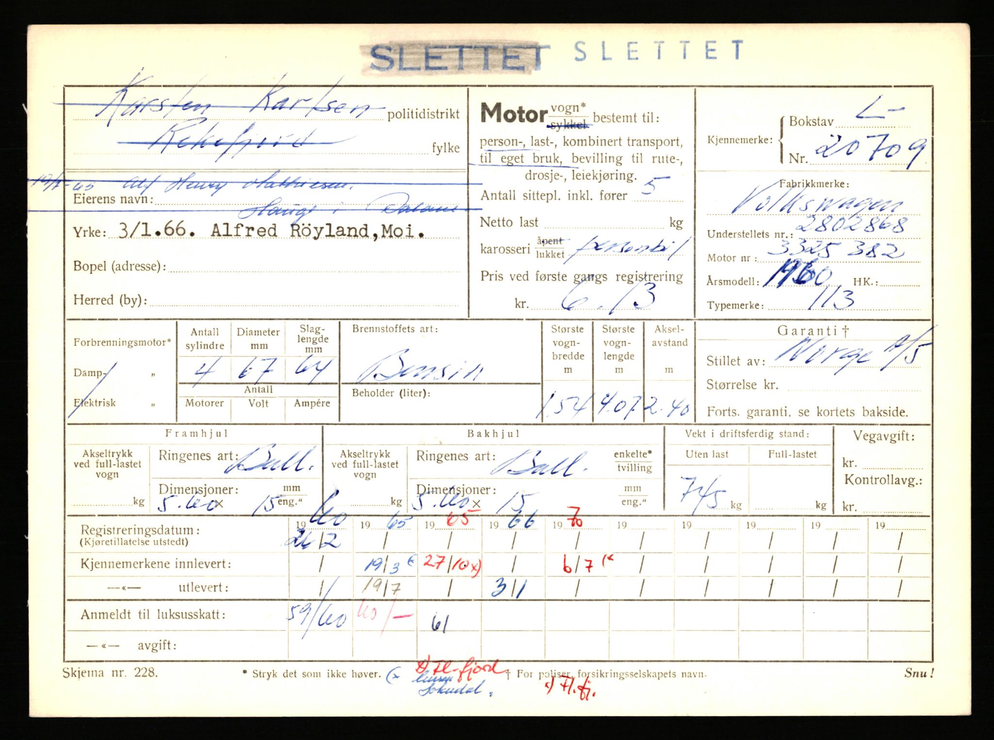 Stavanger trafikkstasjon, AV/SAST-A-101942/0/F/L0037: L-20500 - L-21499, 1930-1971, p. 749