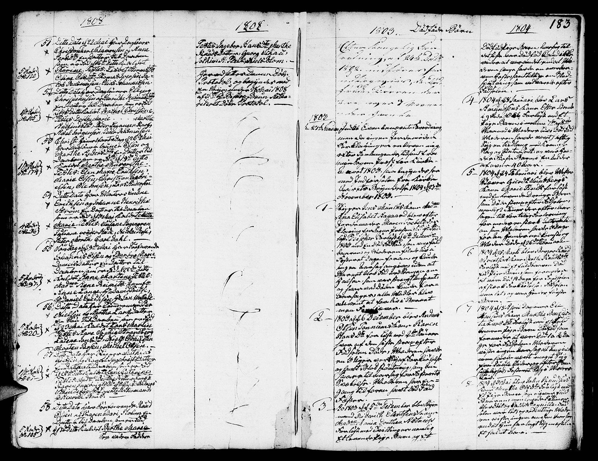 Nykirken Sokneprestembete, SAB/A-77101/H/Haa/L0005: Parish register (official) no. A 5, 1775-1808, p. 183