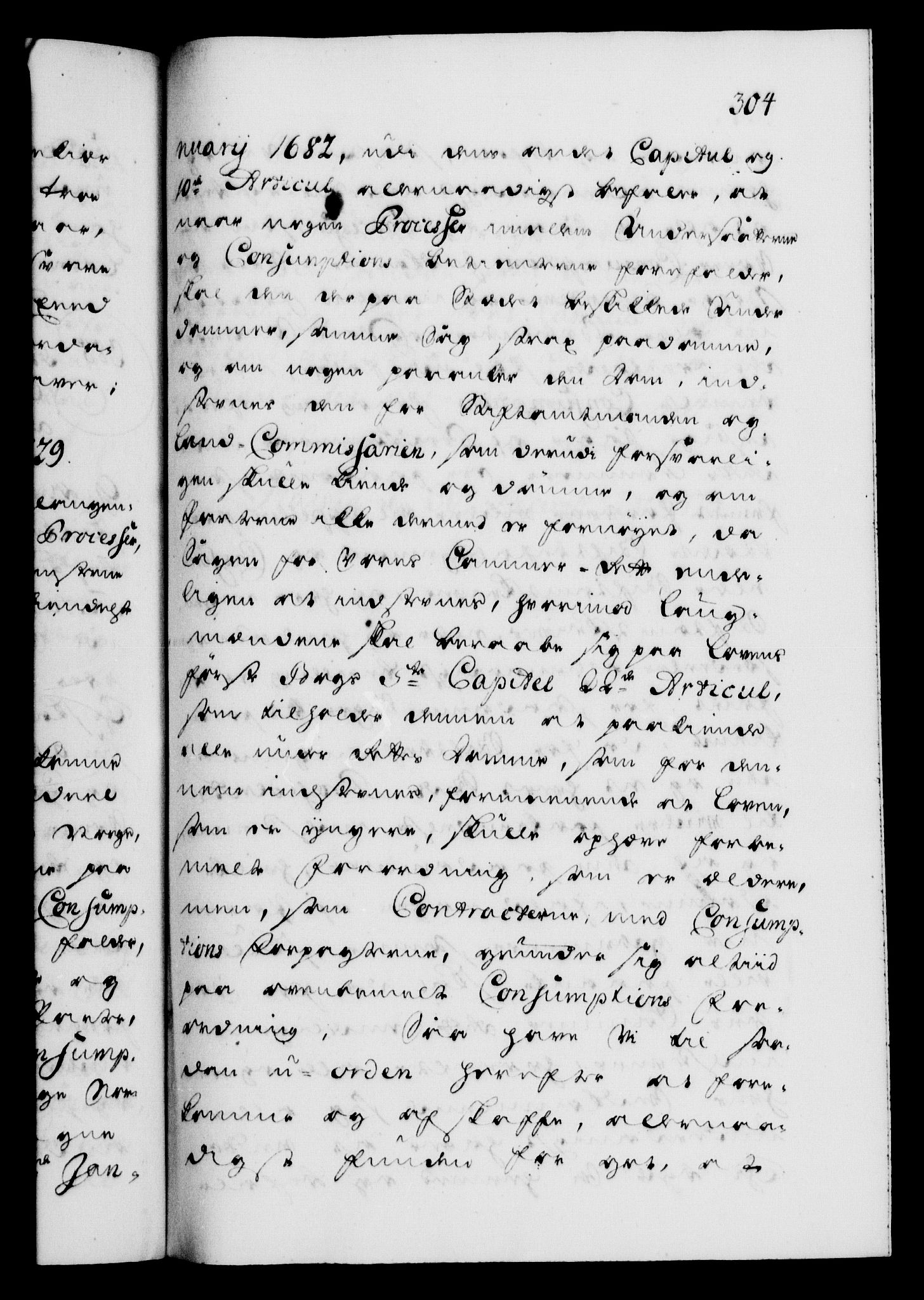 Danske Kanselli 1572-1799, AV/RA-EA-3023/F/Fc/Fca/Fcaa/L0026: Norske registre, 1729-1730, p. 304a