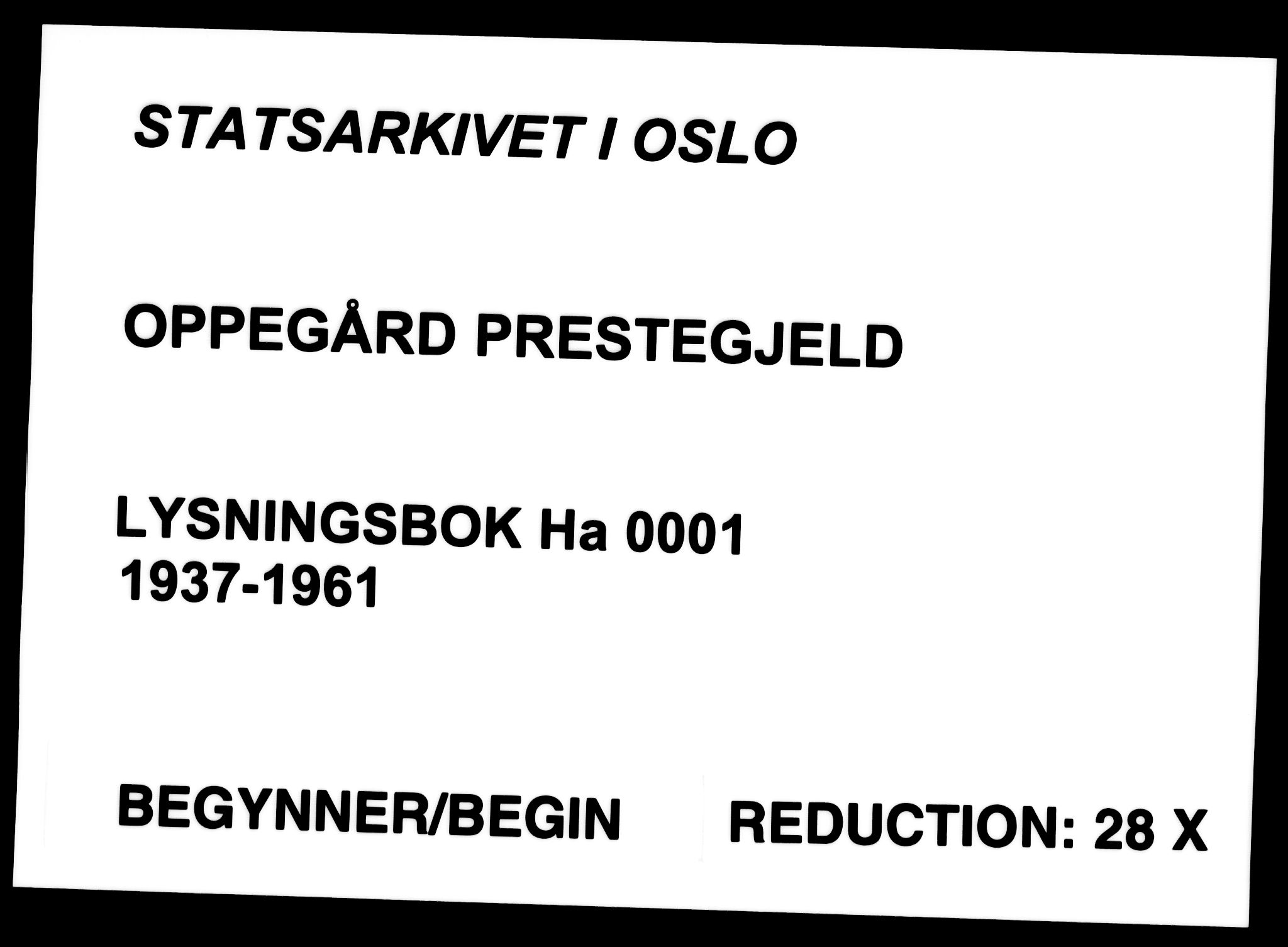Oppegård prestekontor Kirkebøker, SAO/A-10195/H/Ha/L0001: Banns register no. 1, 1937-1961