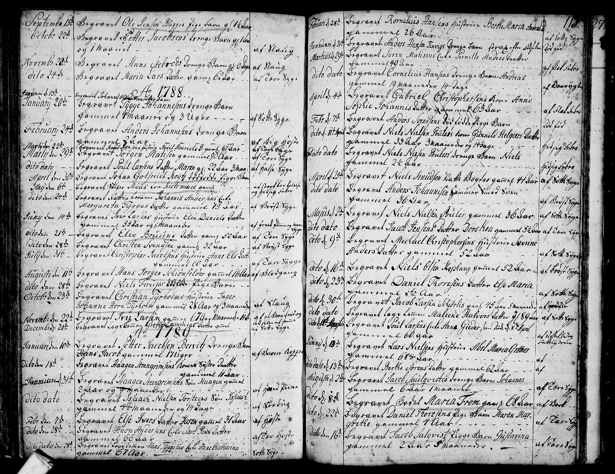 Larvik kirkebøker, SAKO/A-352/F/Fb/L0001: Parish register (official) no. II 1, 1779-1817, p. 113