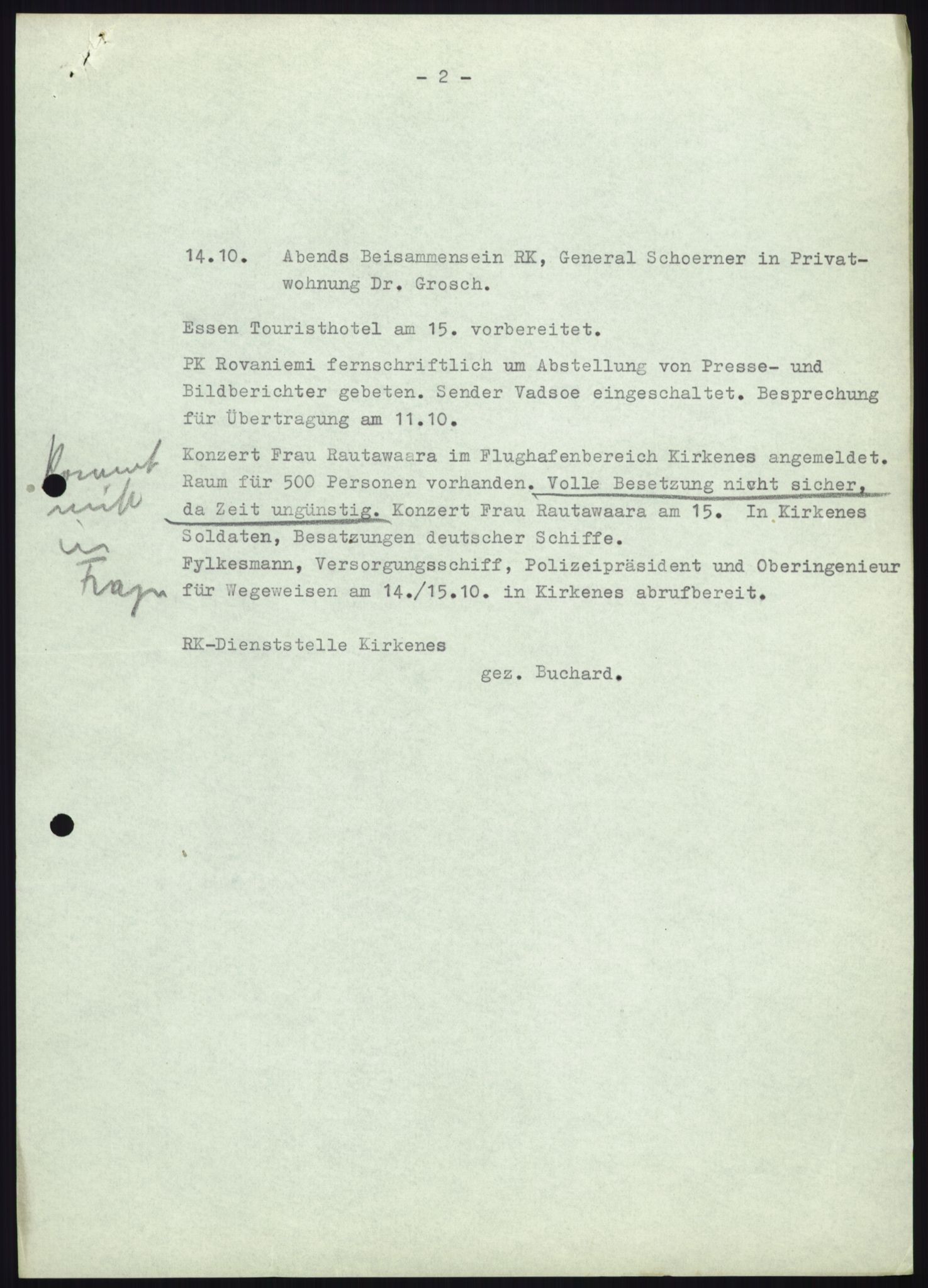 Forsvarets Overkommando. 2 kontor. Arkiv 11.4. Spredte tyske arkivsaker, AV/RA-RAFA-7031/D/Dar/Darb/L0010: Reichskommissariat - Hauptabteilung Volksaufklärung und Propaganda, 1940-1943, p. 727