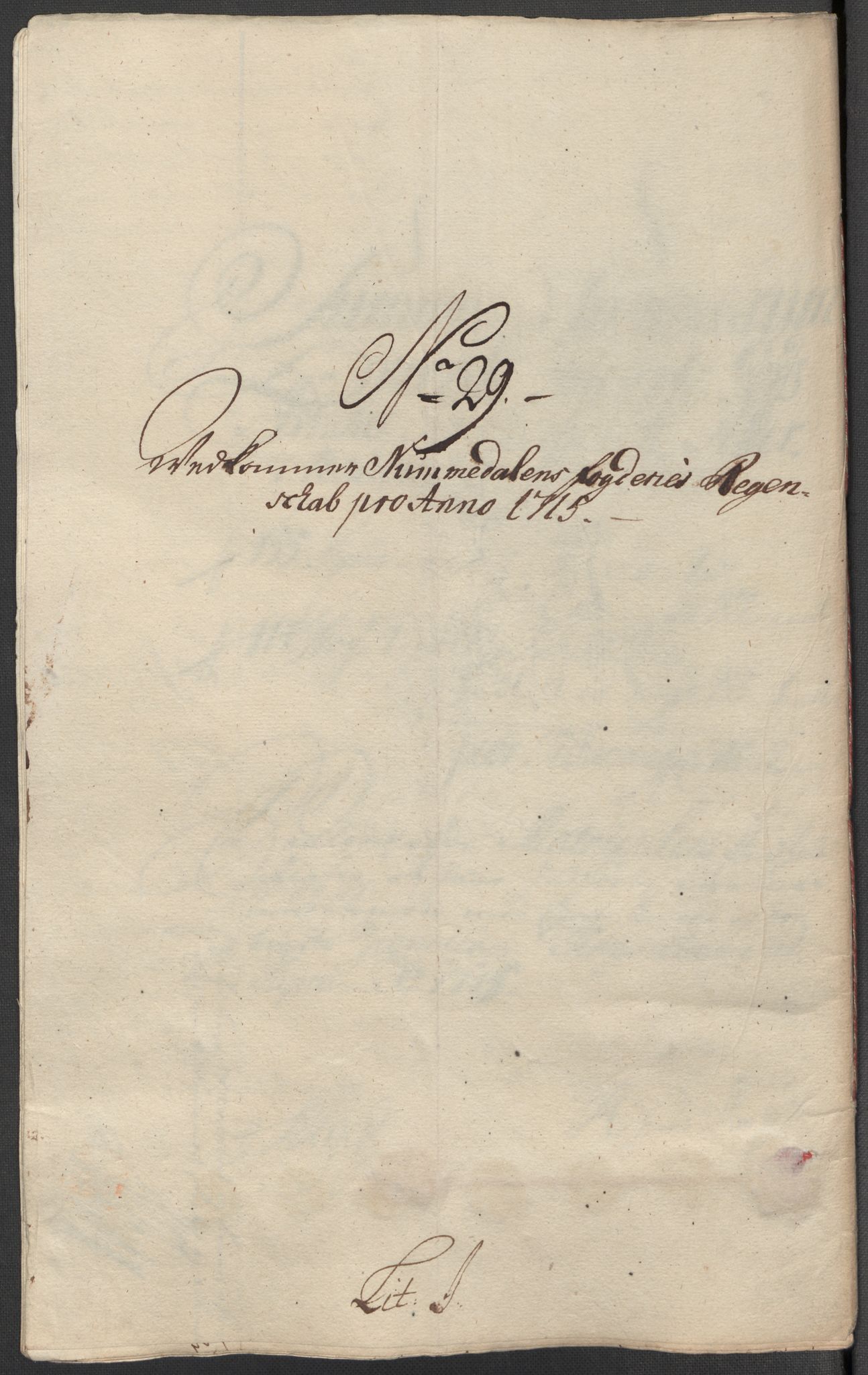 Rentekammeret inntil 1814, Reviderte regnskaper, Fogderegnskap, RA/EA-4092/R64/L4436: Fogderegnskap Namdal, 1715, p. 221