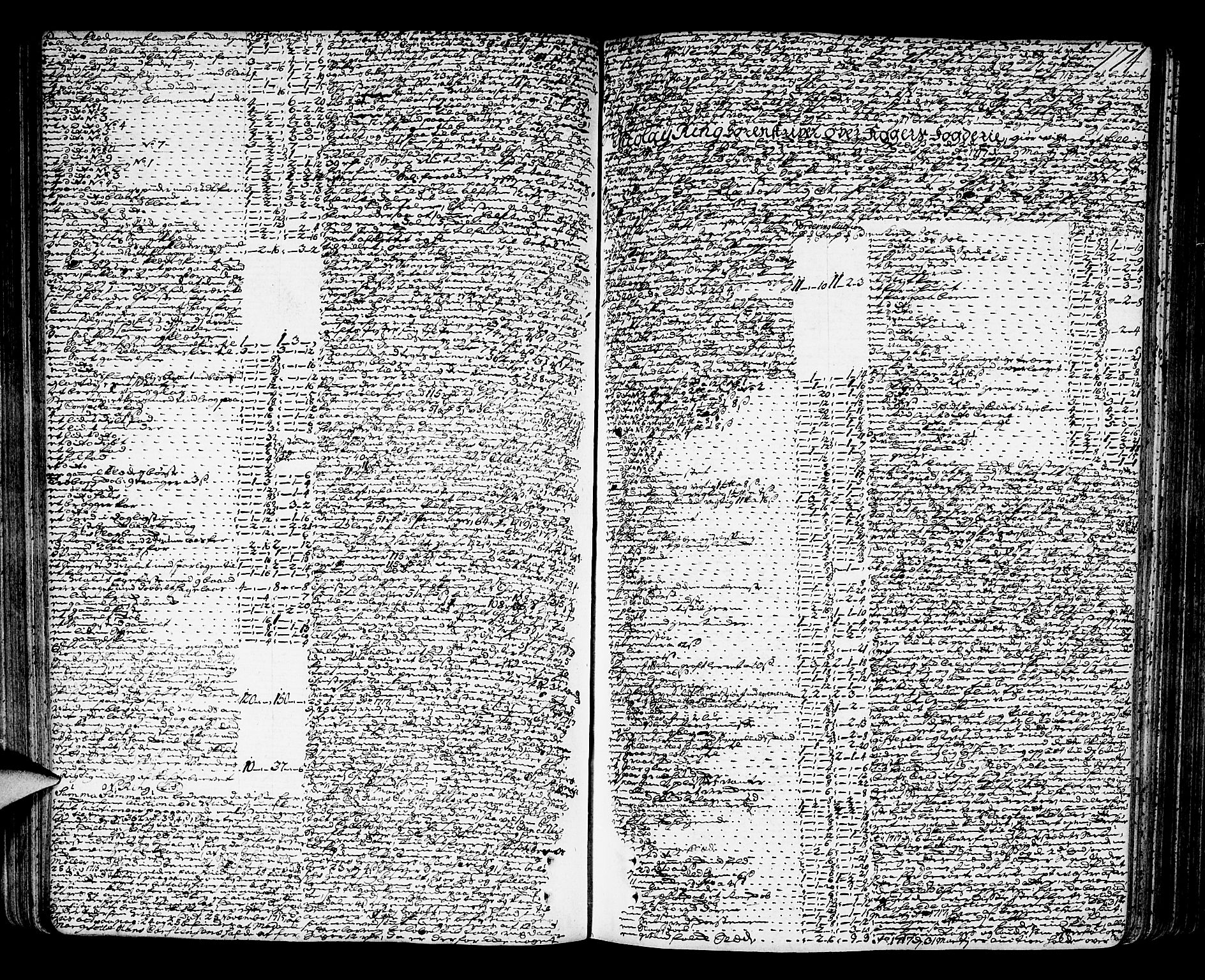 Aker sorenskriveri, AV/SAO-A-10895/H/Hb/L0006: Skifteprotokoll, 1710-1727, p. 173b-174a