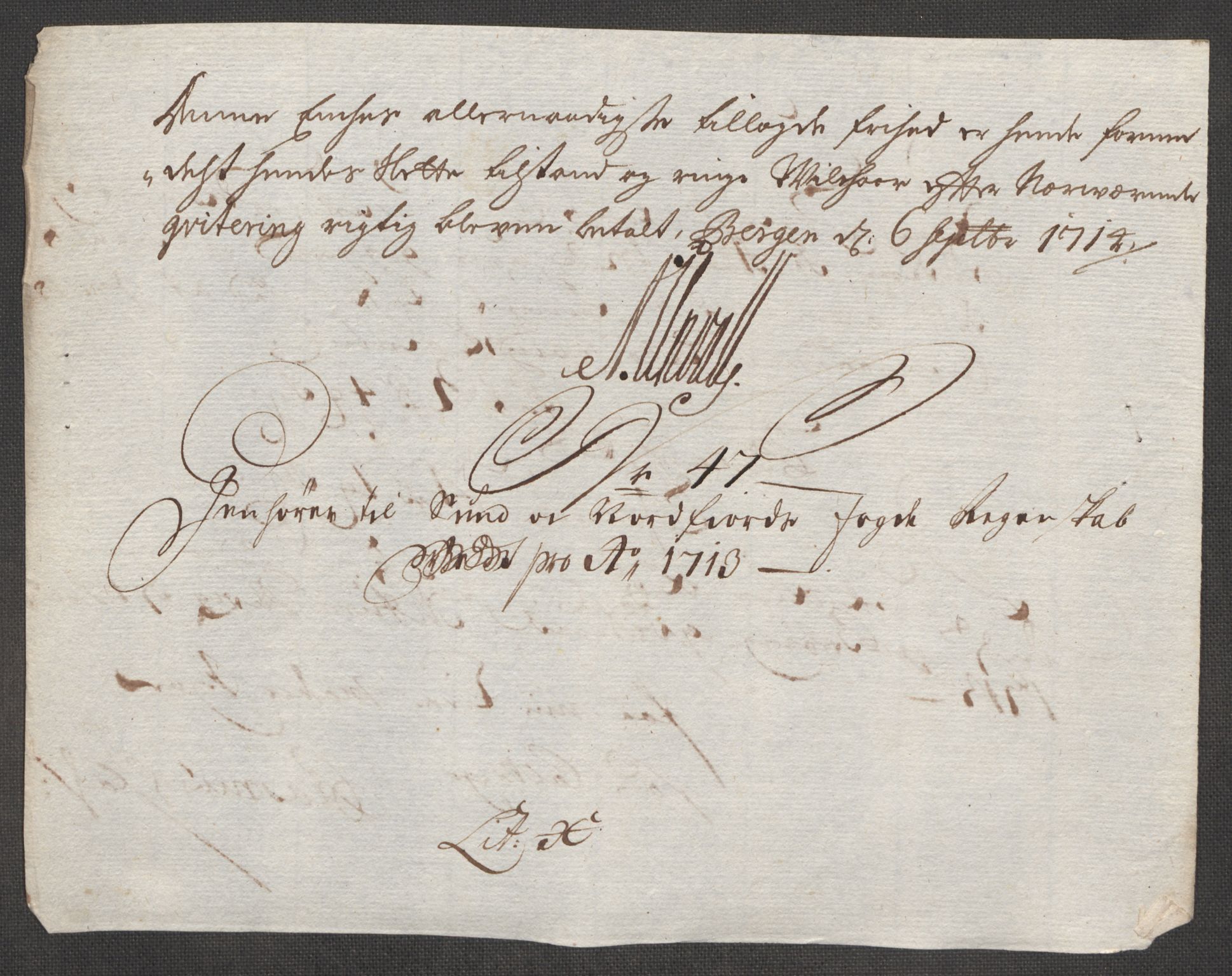 Rentekammeret inntil 1814, Reviderte regnskaper, Fogderegnskap, AV/RA-EA-4092/R53/L3437: Fogderegnskap Sunn- og Nordfjord, 1713, p. 374