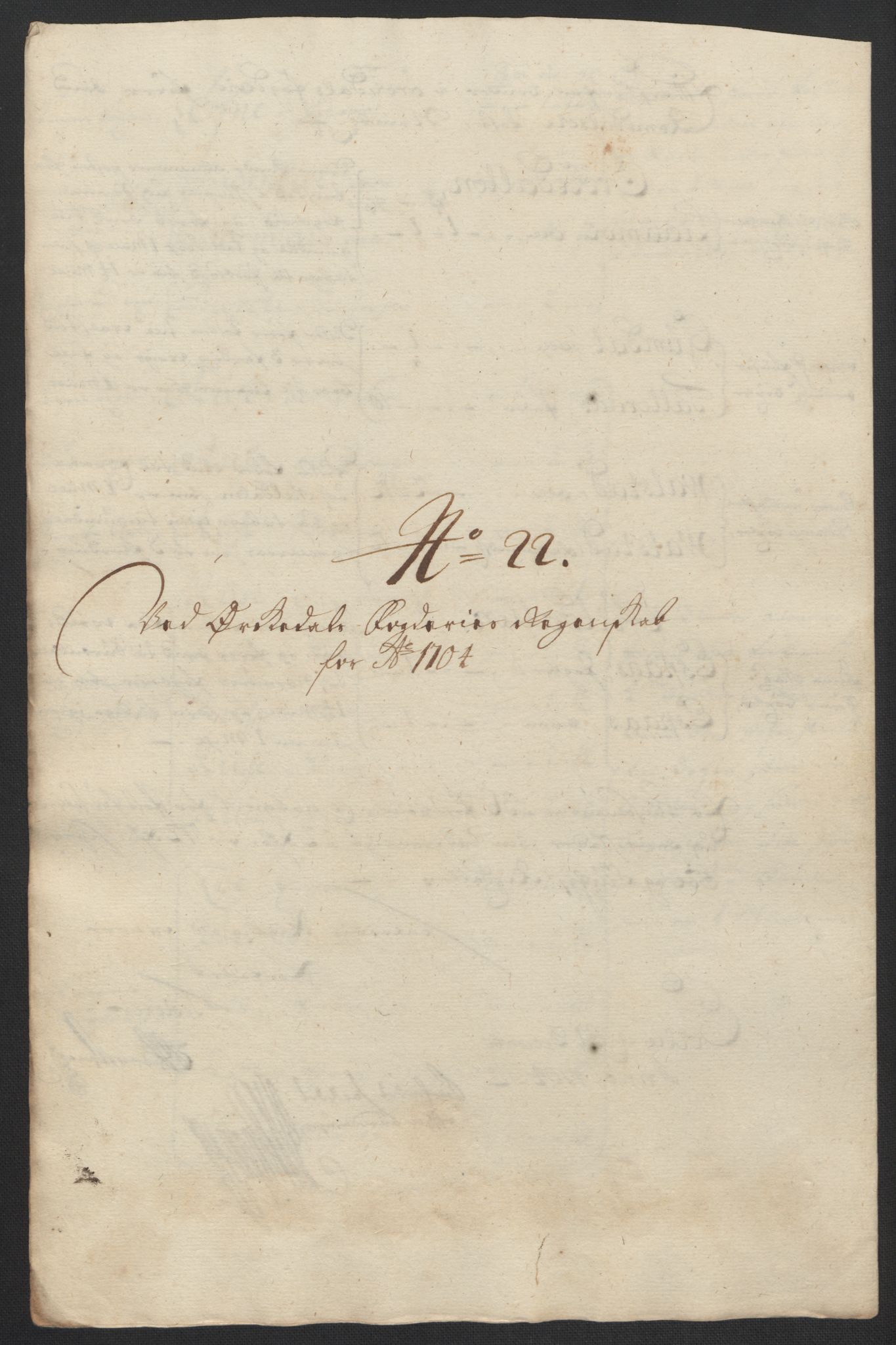 Rentekammeret inntil 1814, Reviderte regnskaper, Fogderegnskap, RA/EA-4092/R60/L3954: Fogderegnskap Orkdal og Gauldal, 1704, p. 200