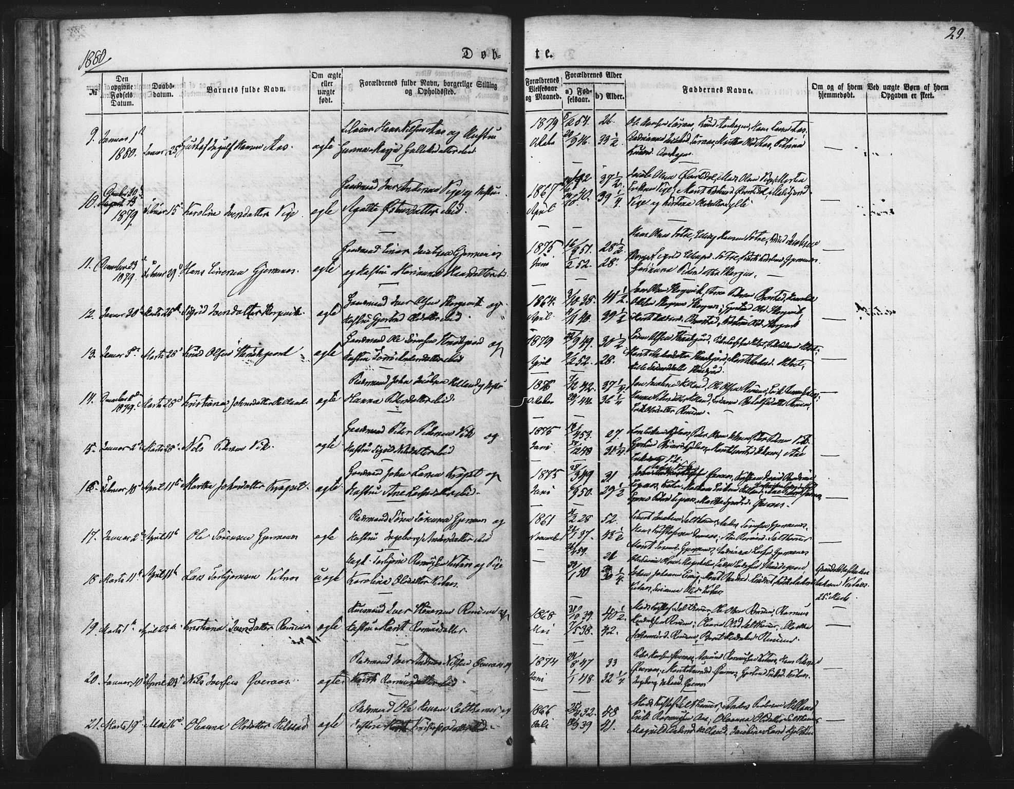 Ministerialprotokoller, klokkerbøker og fødselsregistre - Møre og Romsdal, AV/SAT-A-1454/539/L0530: Parish register (official) no. 539A03, 1872-1886, p. 29