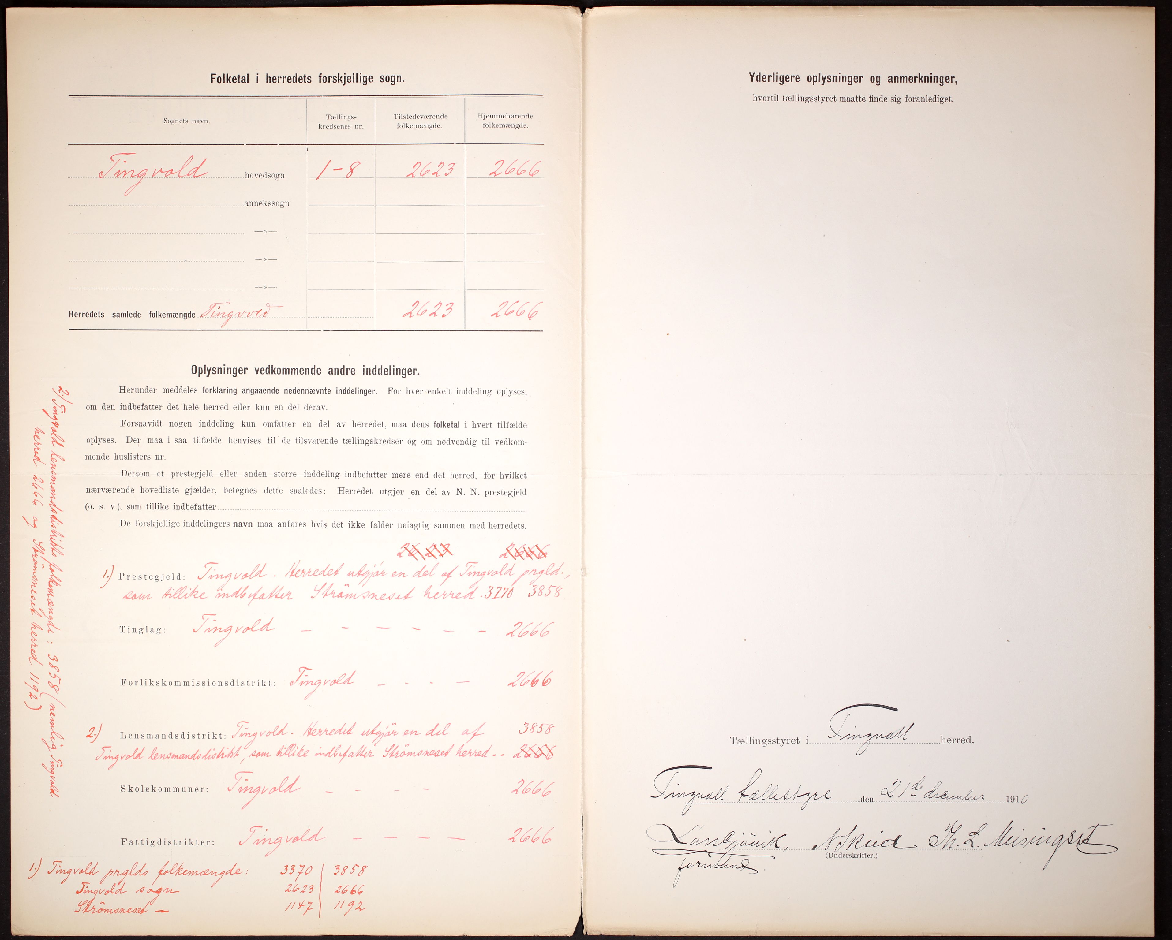 RA, 1910 census for Tingvoll, 1910, p. 3