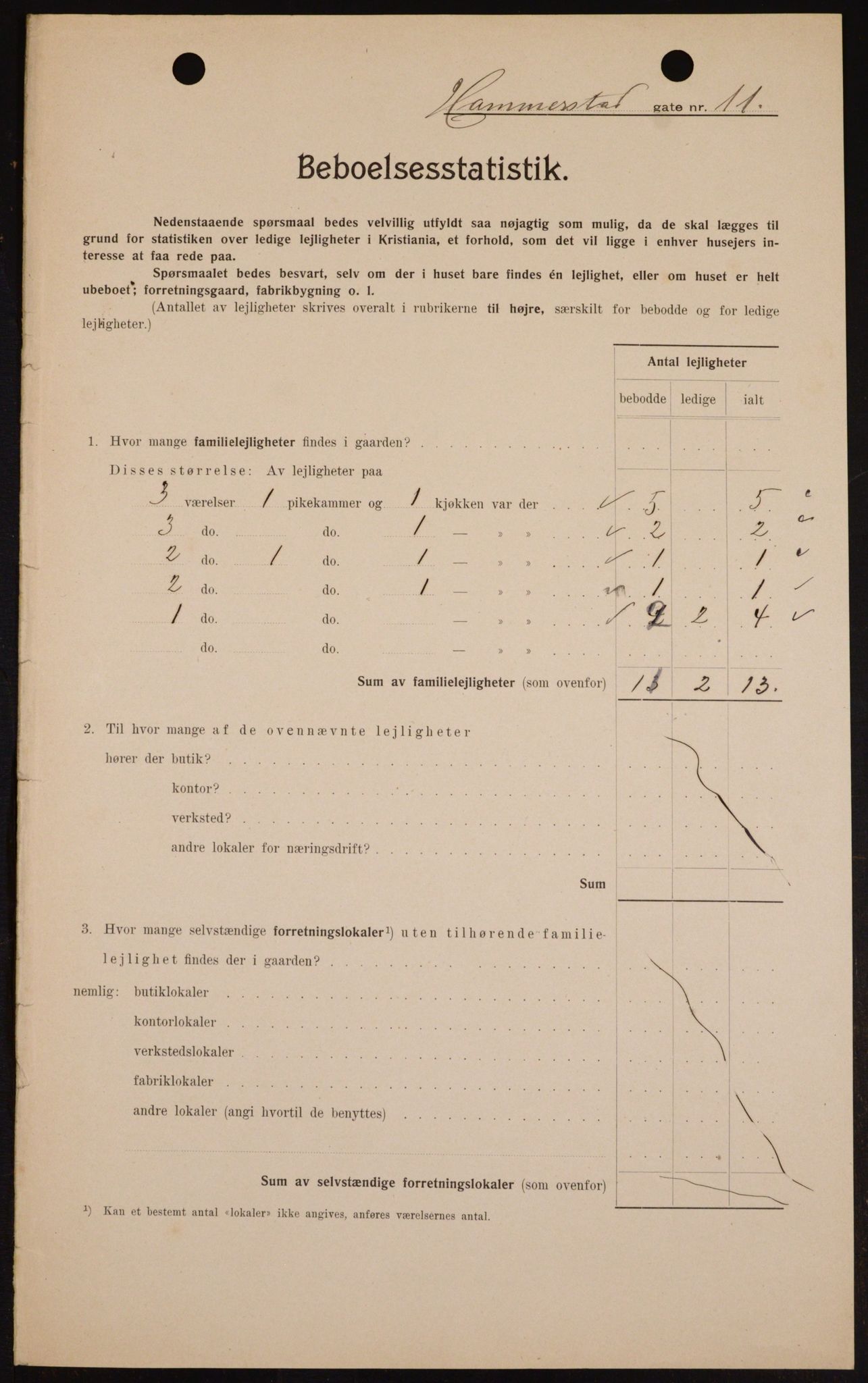 OBA, Municipal Census 1909 for Kristiania, 1909, p. 31456