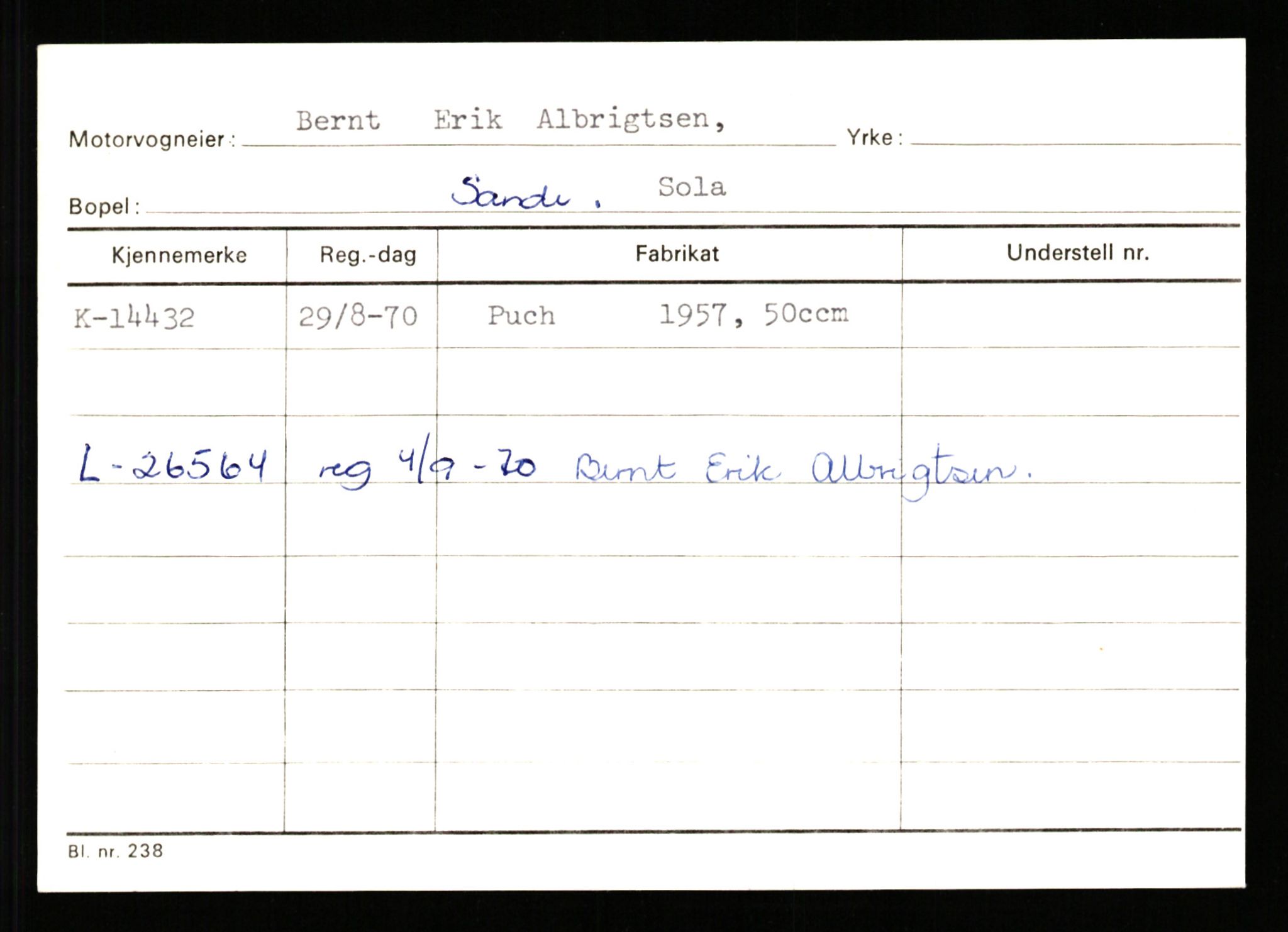 Stavanger trafikkstasjon, AV/SAST-A-101942/0/G/L0003: Registreringsnummer: 10466 - 15496, 1930-1971, p. 2657