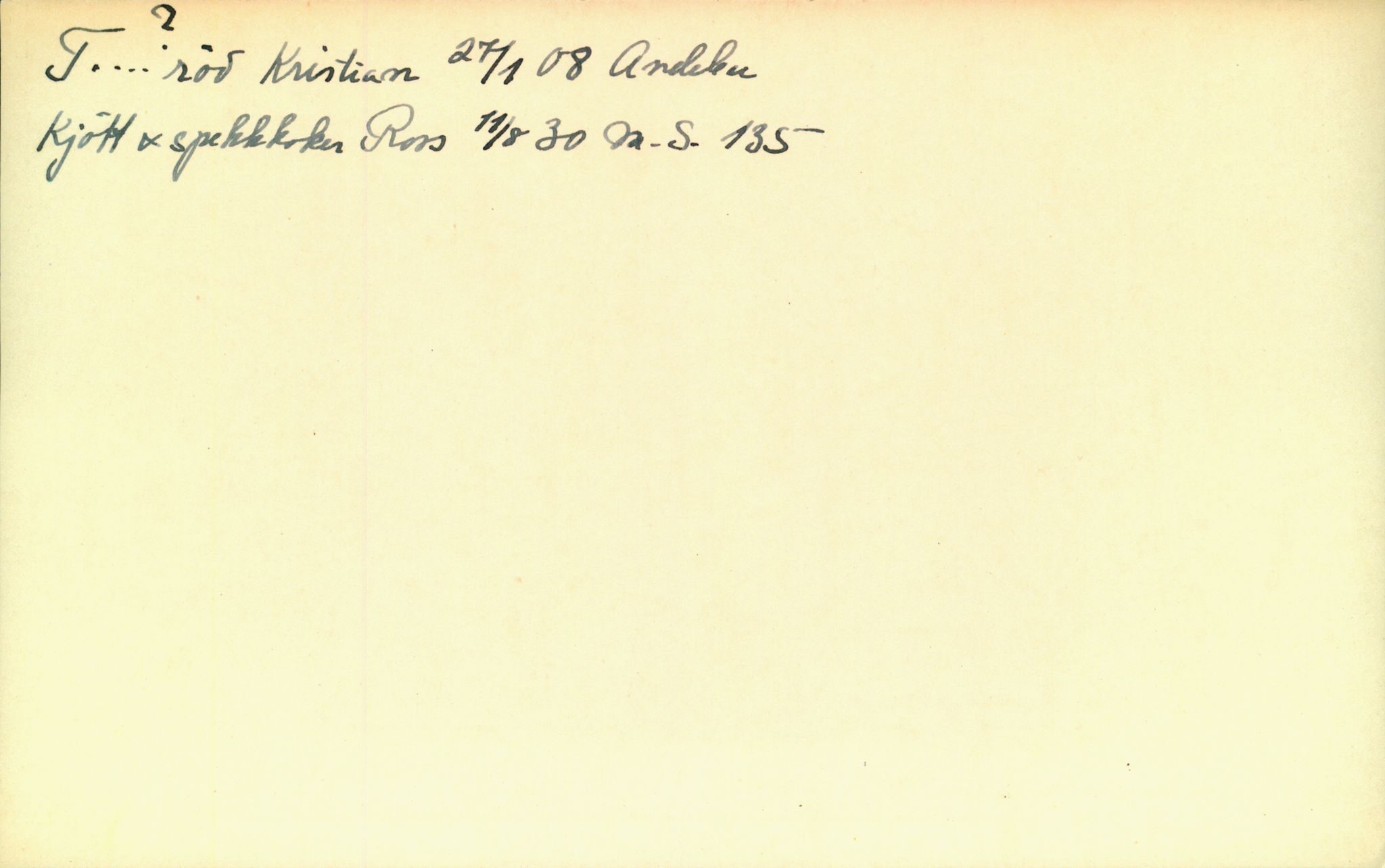 Hans Bogens samling, VEMU/ARS-A-1283/P/L0007: Mannskapskort, R - Ø, 1900-1930, p. 648