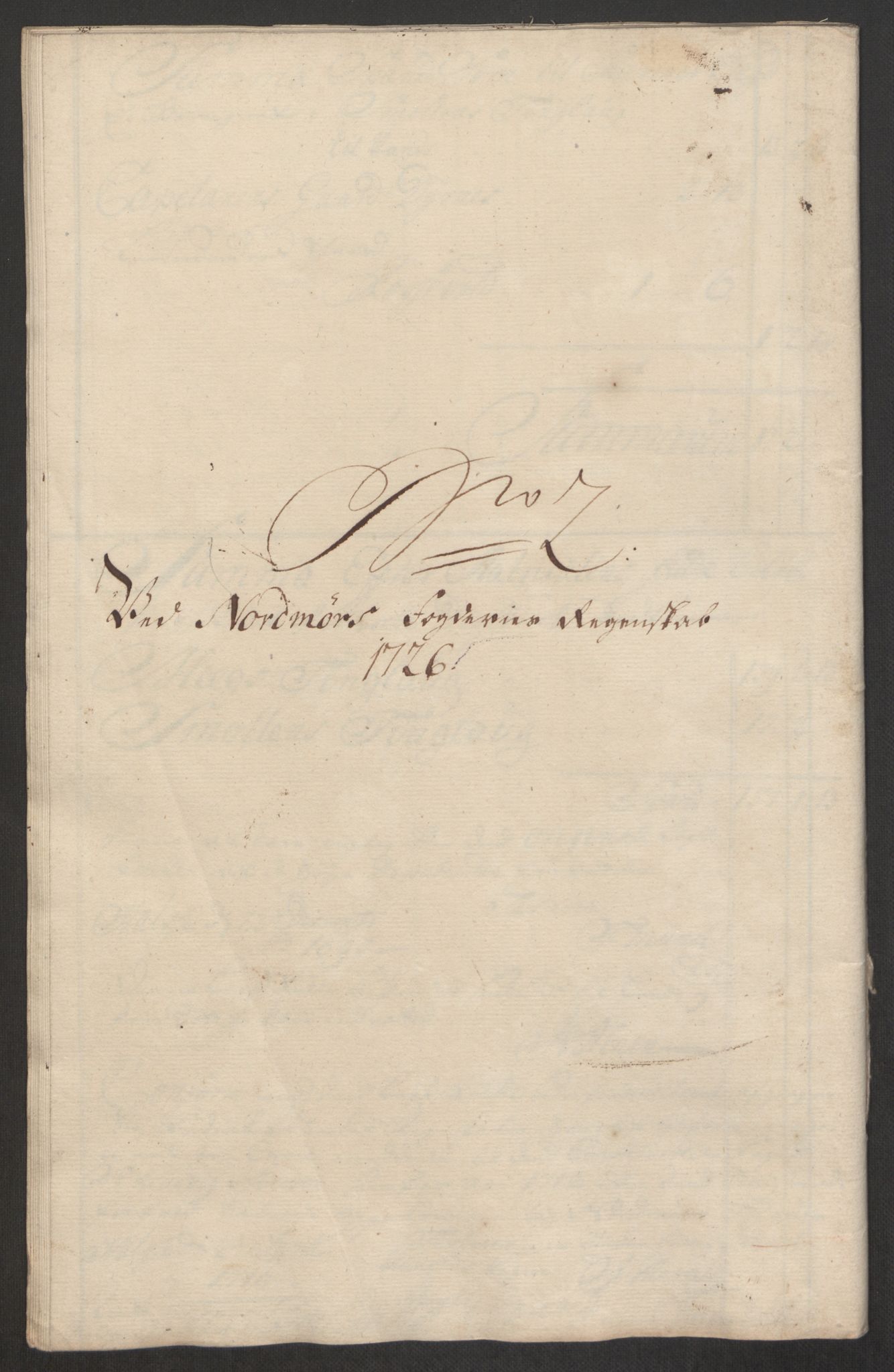 Rentekammeret inntil 1814, Reviderte regnskaper, Fogderegnskap, RA/EA-4092/R56/L3759: Fogderegnskap Nordmøre, 1726, p. 104