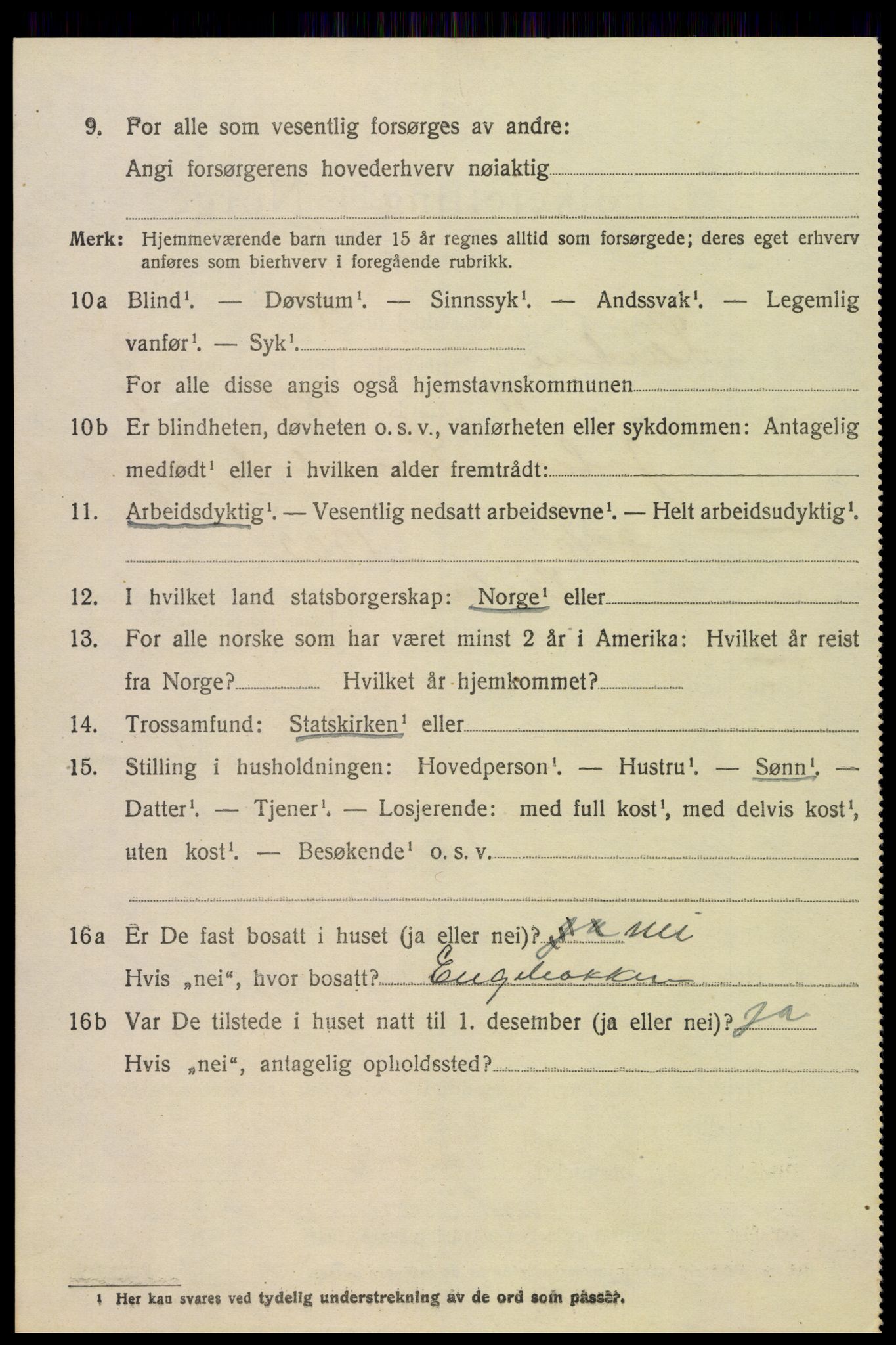 SAH, 1920 census for Løten, 1920, p. 9948