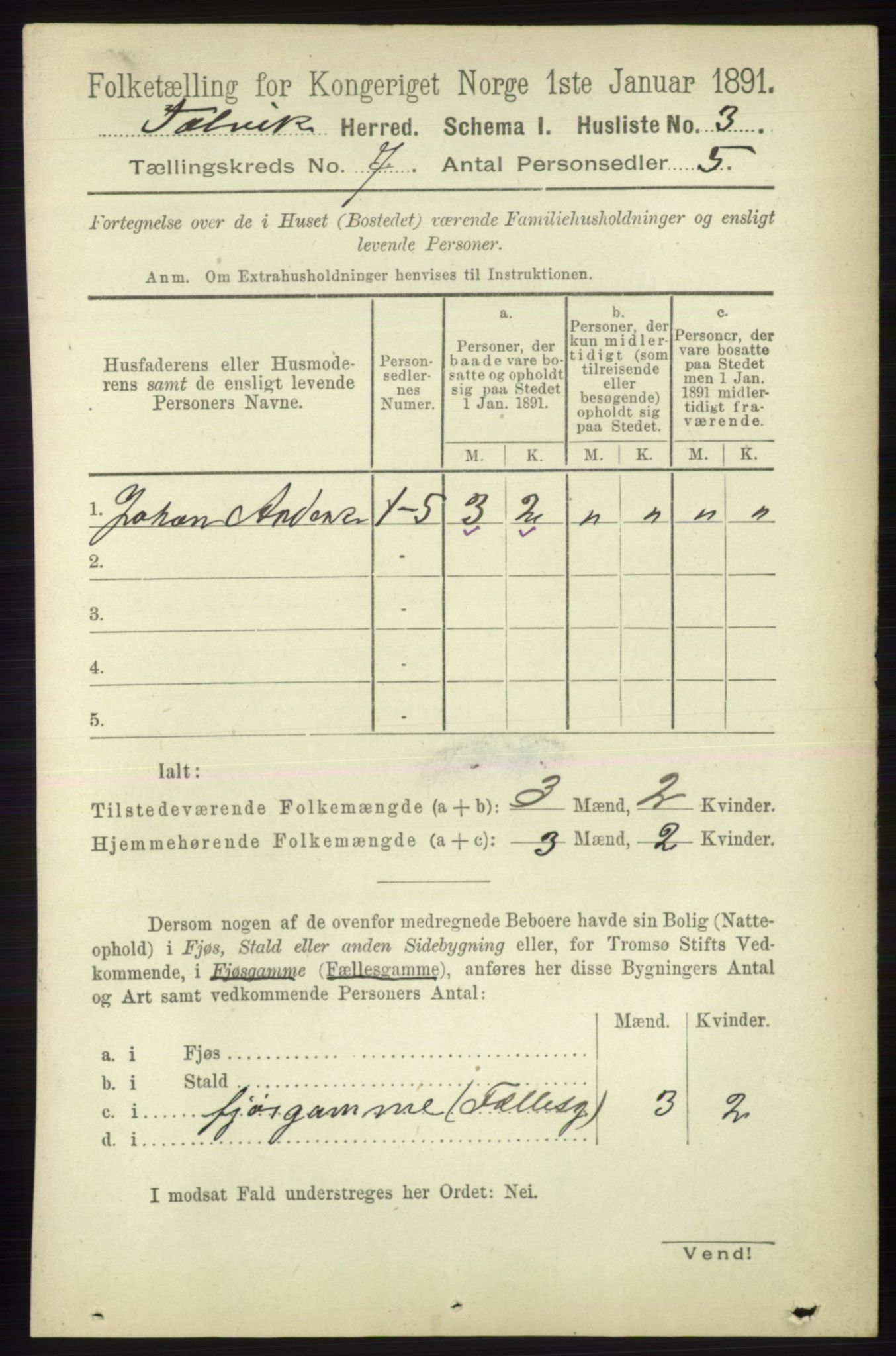 RA, 1891 census for 2013 Talvik, 1891, p. 1964