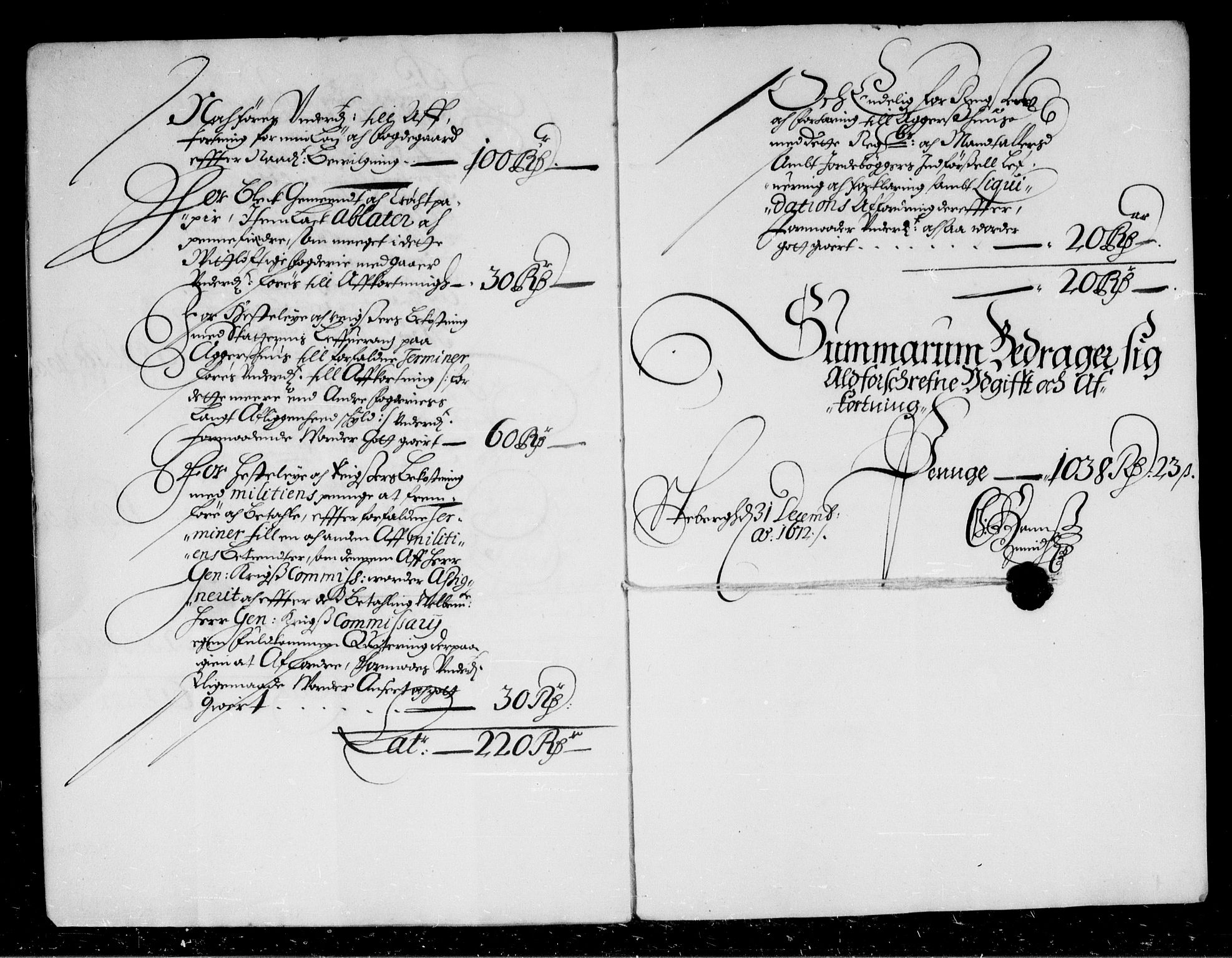 Rentekammeret inntil 1814, Reviderte regnskaper, Stiftamtstueregnskaper, Landkommissariatet på Akershus og Akershus stiftamt, AV/RA-EA-5869/R/Rb/L0083: Akershus stiftamt, 1672