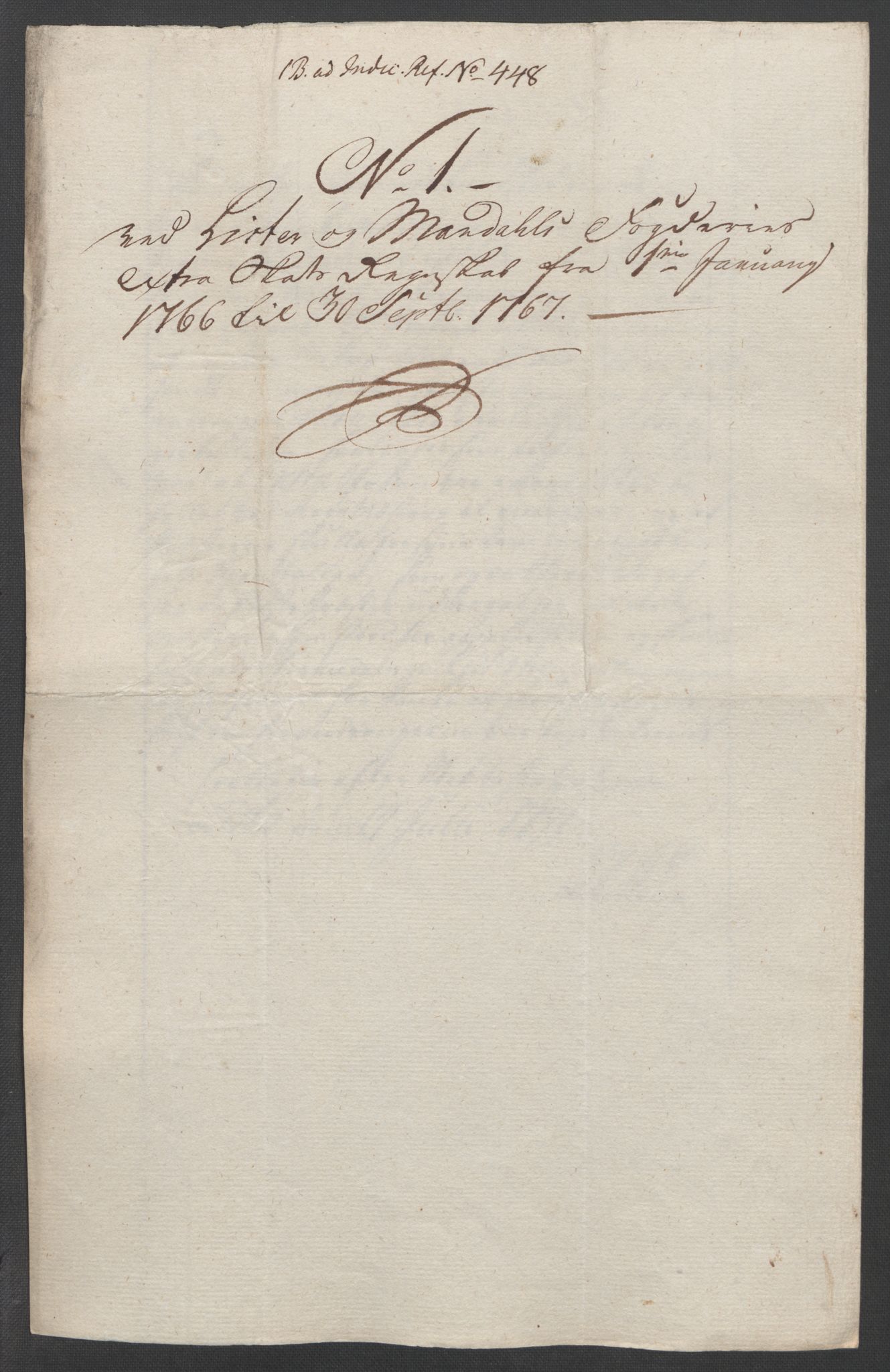 Rentekammeret inntil 1814, Reviderte regnskaper, Fogderegnskap, RA/EA-4092/R45/L2704: Ekstraskatten Lista og Mandal, 1762-1768, p. 225