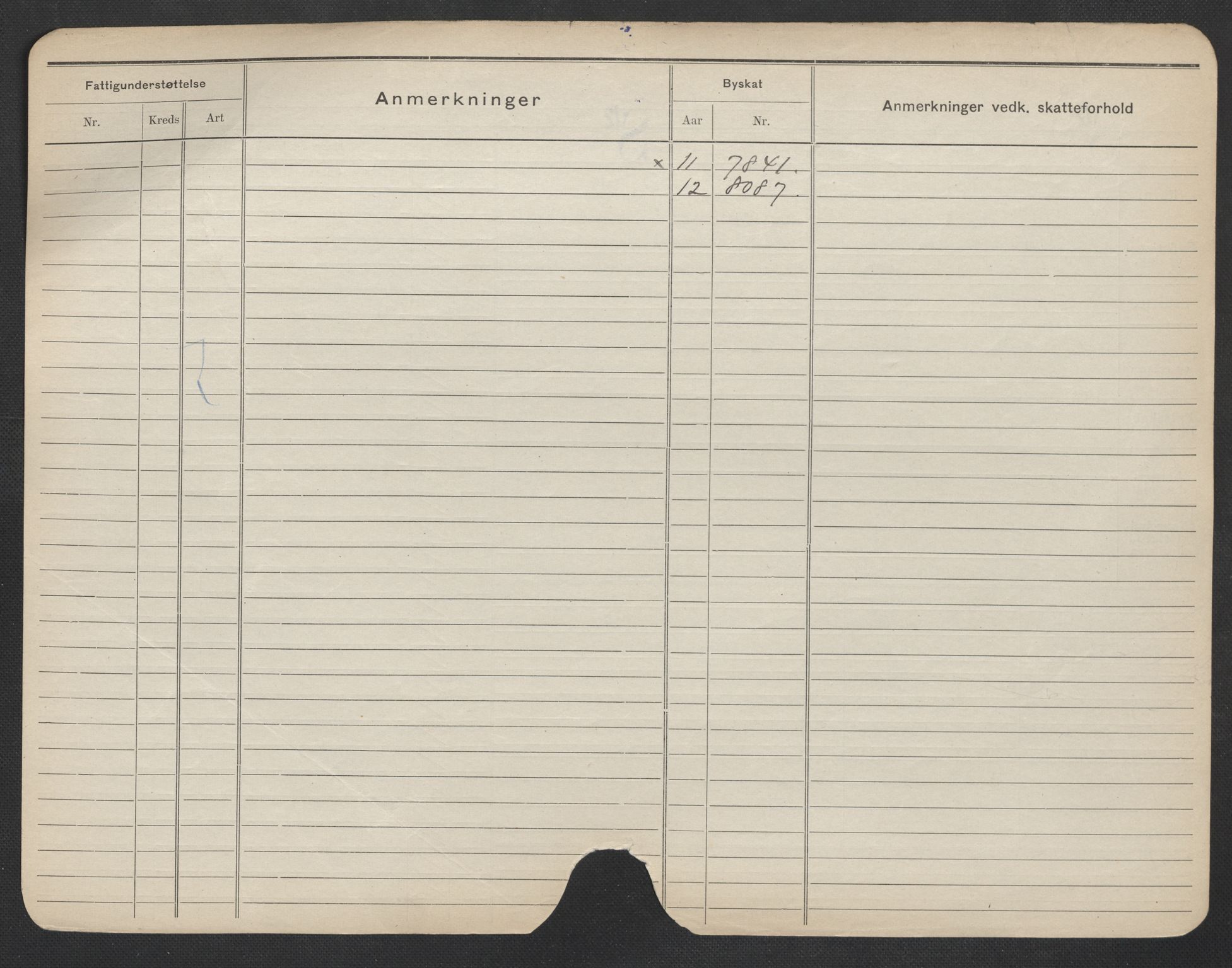 Oslo folkeregister, Registerkort, AV/SAO-A-11715/F/Fa/Fac/L0007: Menn, 1906-1914, p. 952b