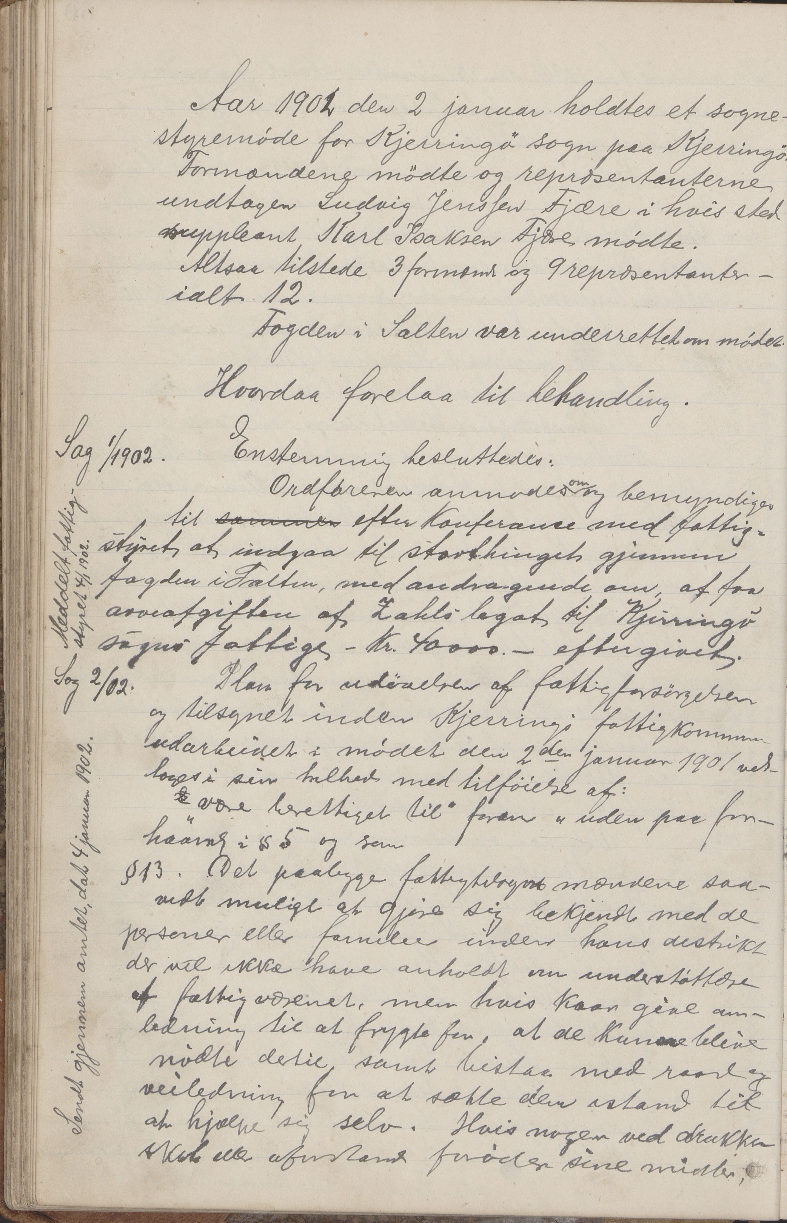 Kjerringøy kommune. Formannskapet, AIN/K-18441.150/A/Aa/L0002: Forhandlingsprotokoll Norfolden- Kjerringø formanskap, 1900-1911, p. 59b