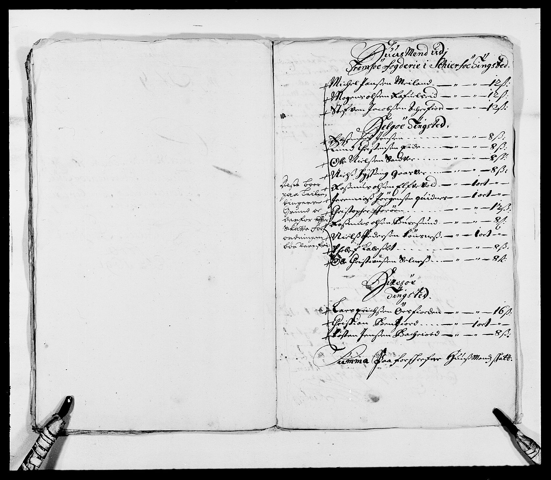 Rentekammeret inntil 1814, Reviderte regnskaper, Fogderegnskap, RA/EA-4092/R68/L4751: Fogderegnskap Senja og Troms, 1690-1693, p. 123