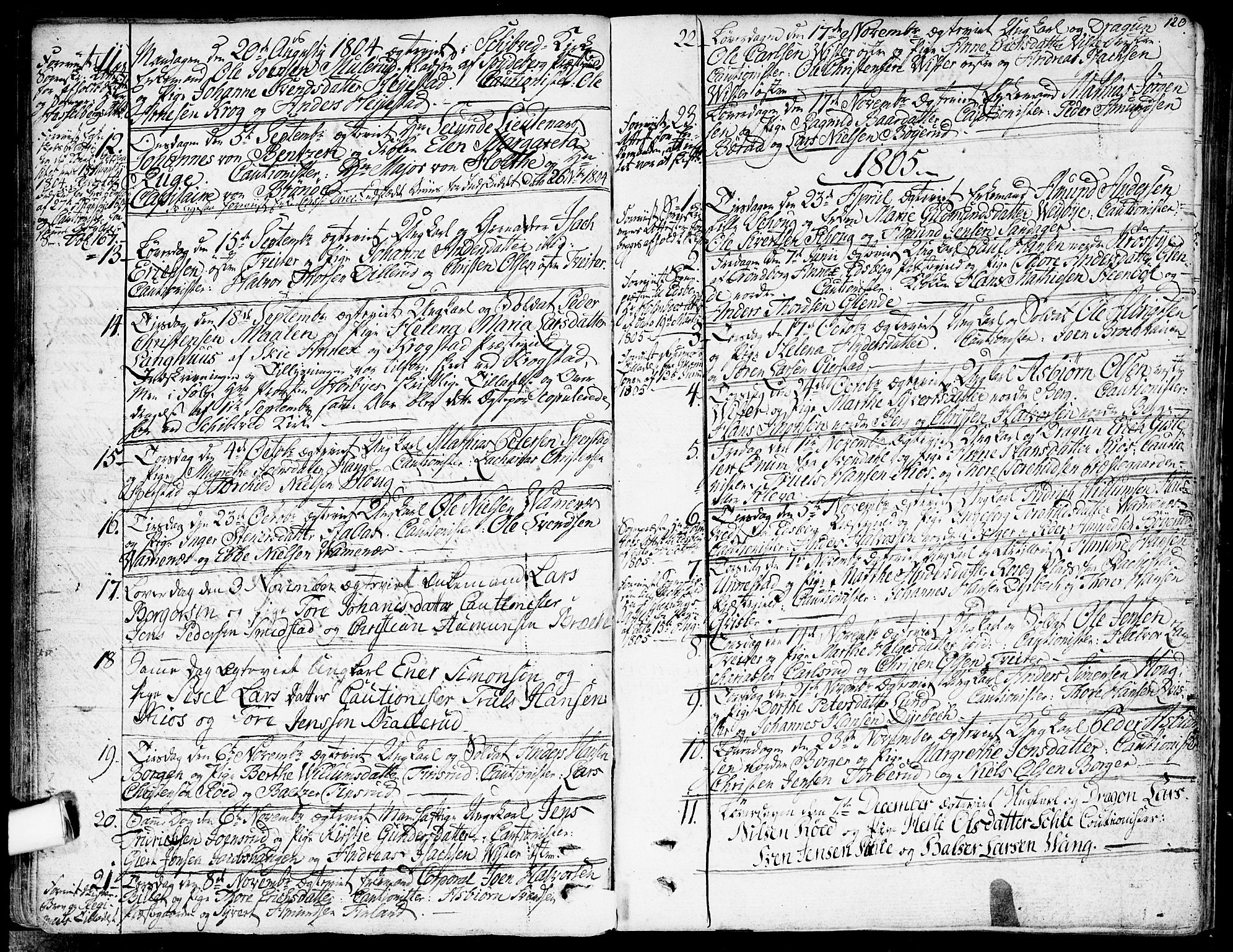 Skiptvet prestekontor Kirkebøker, SAO/A-20009/F/Fa/L0004: Parish register (official) no. 4, 1794-1814, p. 120