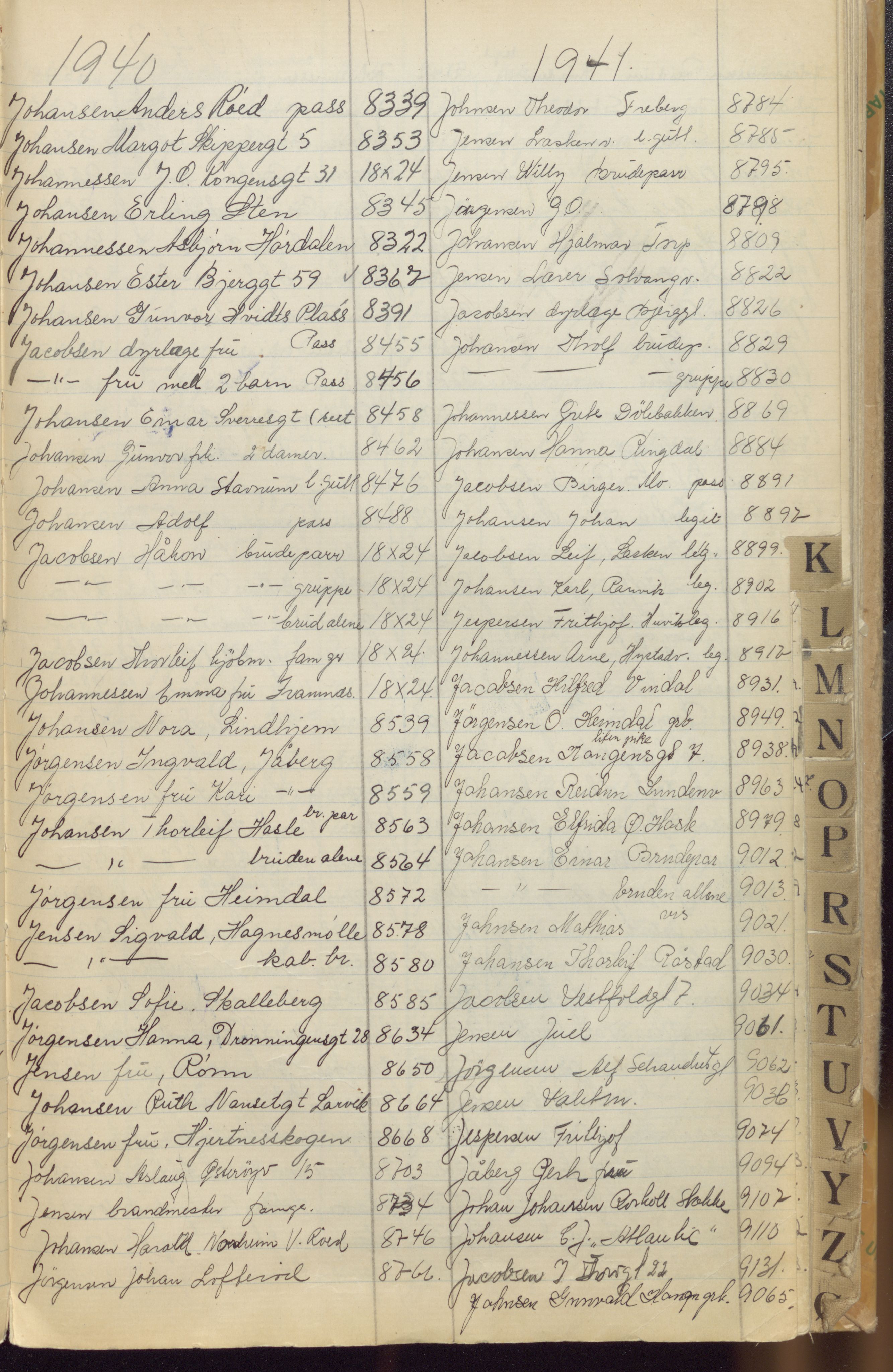 Pa 1494 - Jørgensen, Antonius. Fotograf, VEMU/A-2760/F/Fa, 1927-2004, p. 135