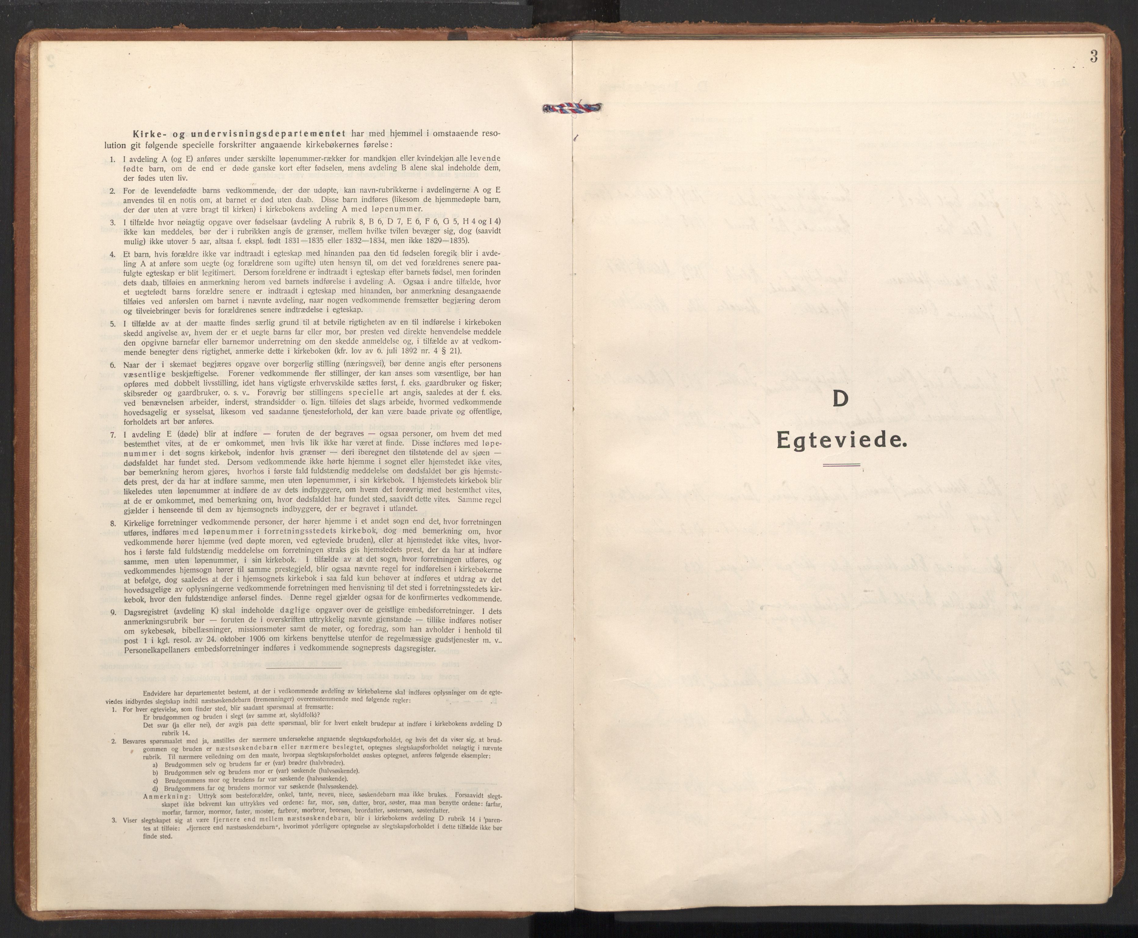 Ministerialprotokoller, klokkerbøker og fødselsregistre - Nordland, AV/SAT-A-1459/855/L0809: Parish register (official) no. 855A18, 1921-1939, p. 3