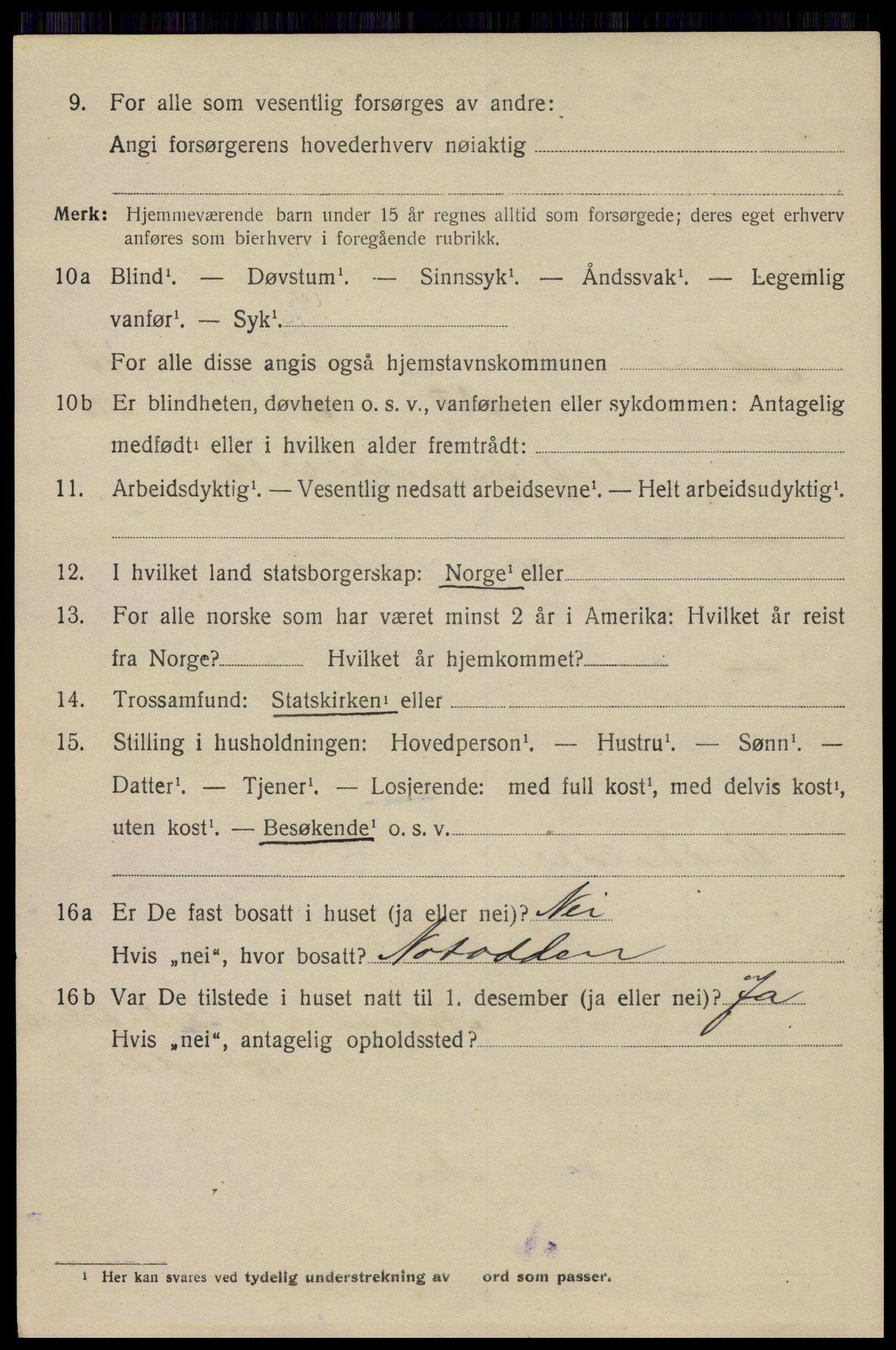 SAO, 1920 census for Aker, 1920, p. 85797