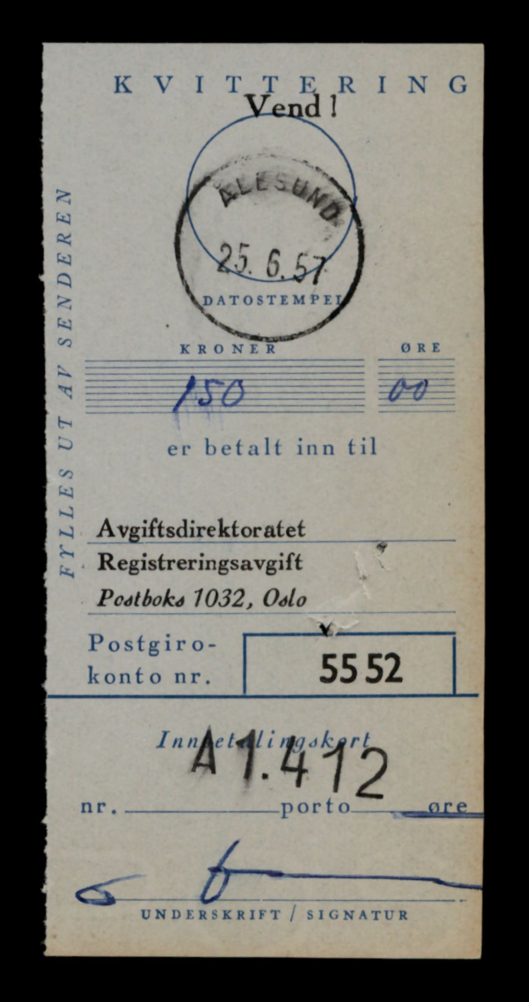 Møre og Romsdal vegkontor - Ålesund trafikkstasjon, SAT/A-4099/F/Fe/L0005: Registreringskort for kjøretøy T 443 - T 546, 1927-1998, p. 1849