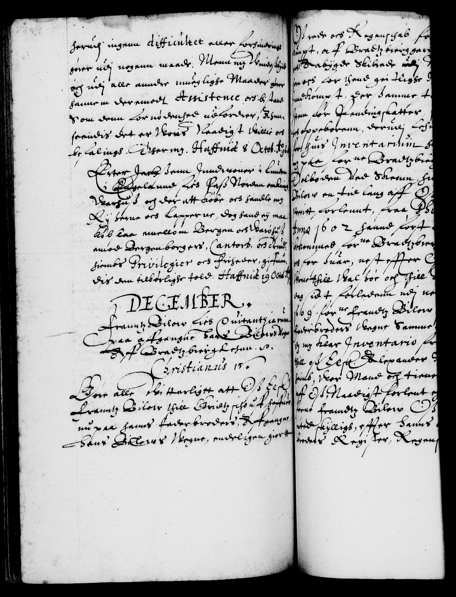 Danske Kanselli 1572-1799, AV/RA-EA-3023/F/Fc/Fca/Fcaa/L0003: Norske registre (mikrofilm), 1596-1616, p. 356b