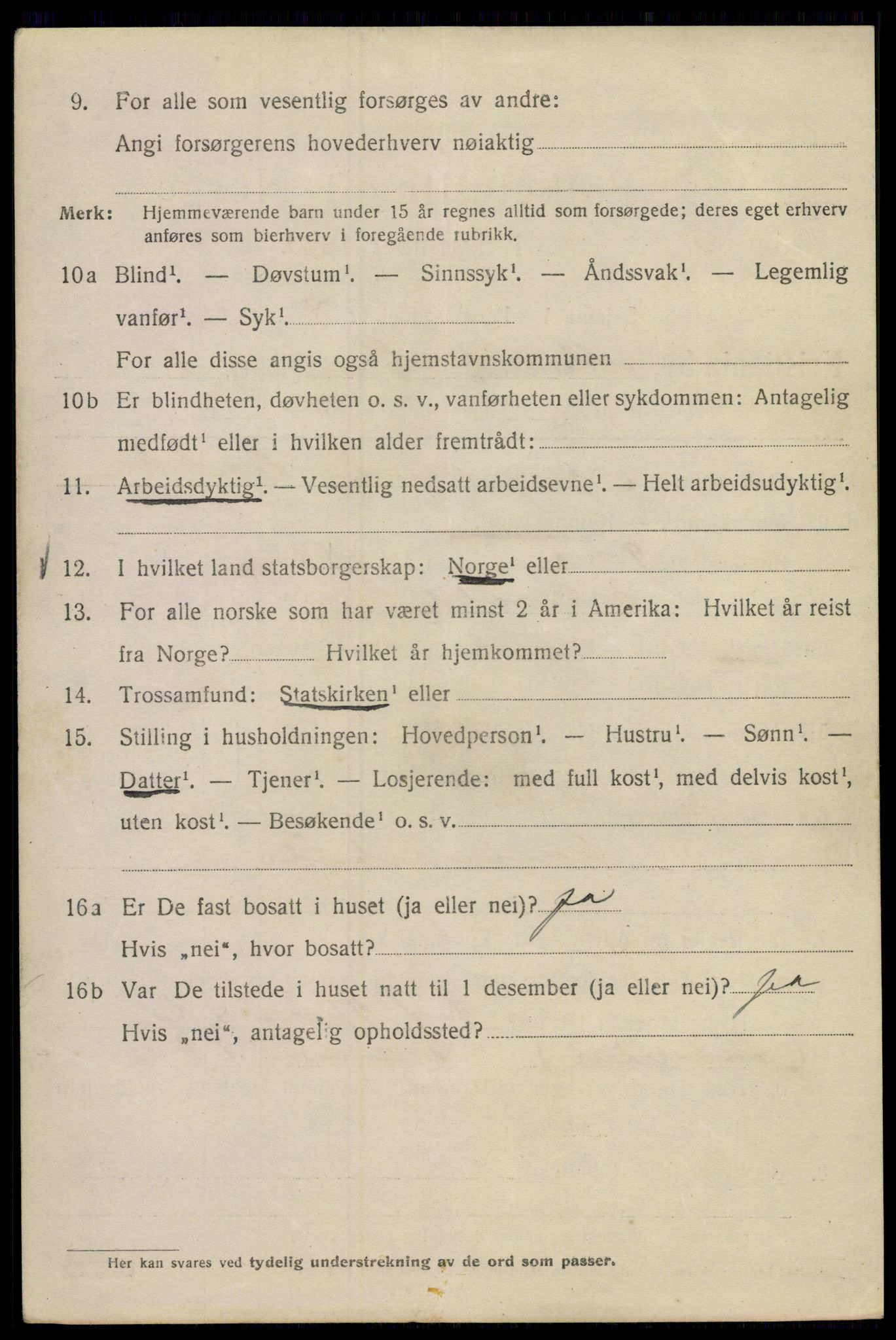 SAO, 1920 census for Kristiania, 1920, p. 392844