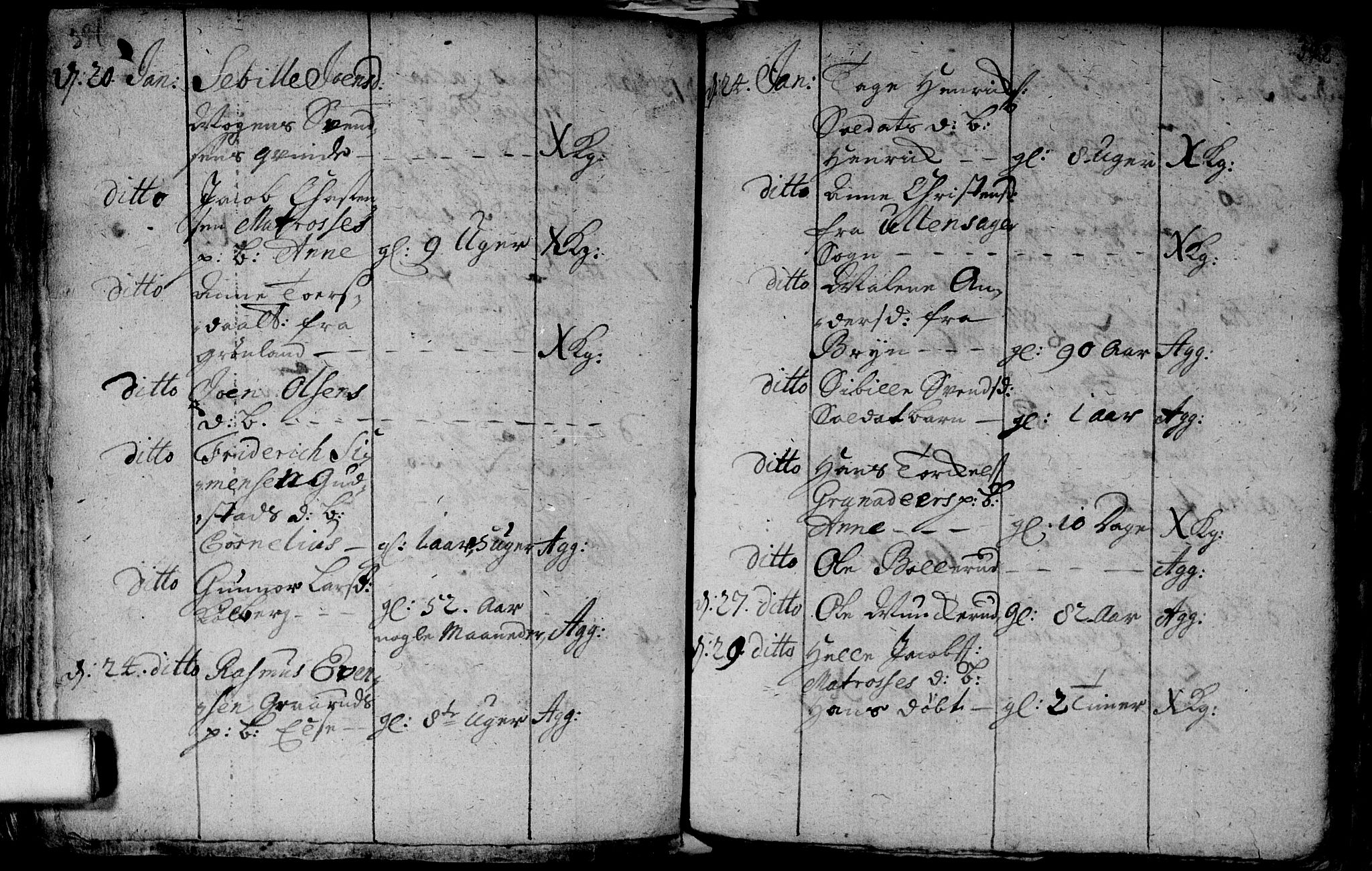 Aker prestekontor kirkebøker, AV/SAO-A-10861/F/L0002: Parish register (official) no. 2, 1714-1720, p. 391-392