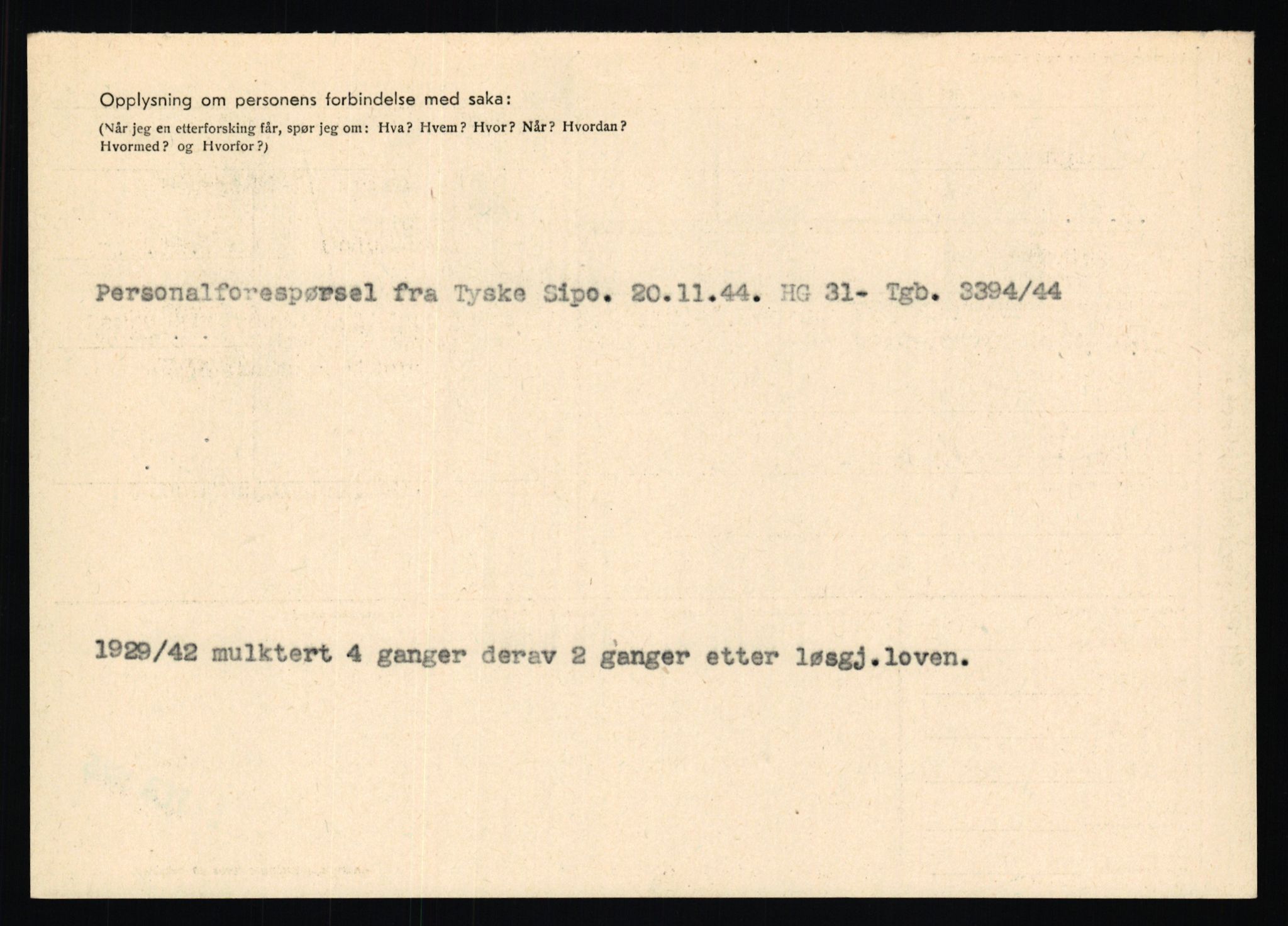 Statspolitiet - Hovedkontoret / Osloavdelingen, AV/RA-S-1329/C/Ca/L0012: Oanæs - Quistgaard	, 1943-1945, p. 2722