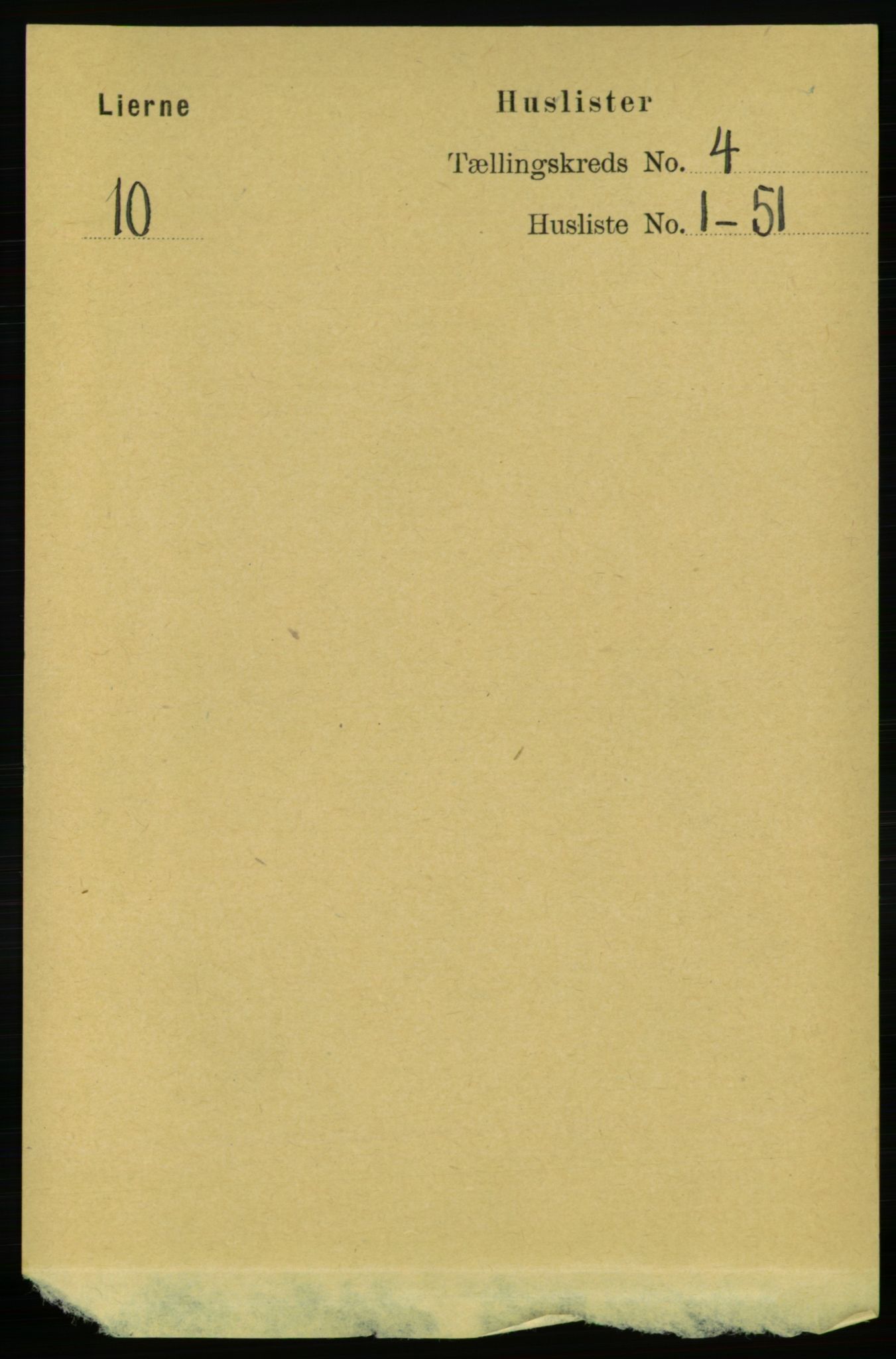 RA, 1891 census for 1737 Lierne, 1891, p. 971