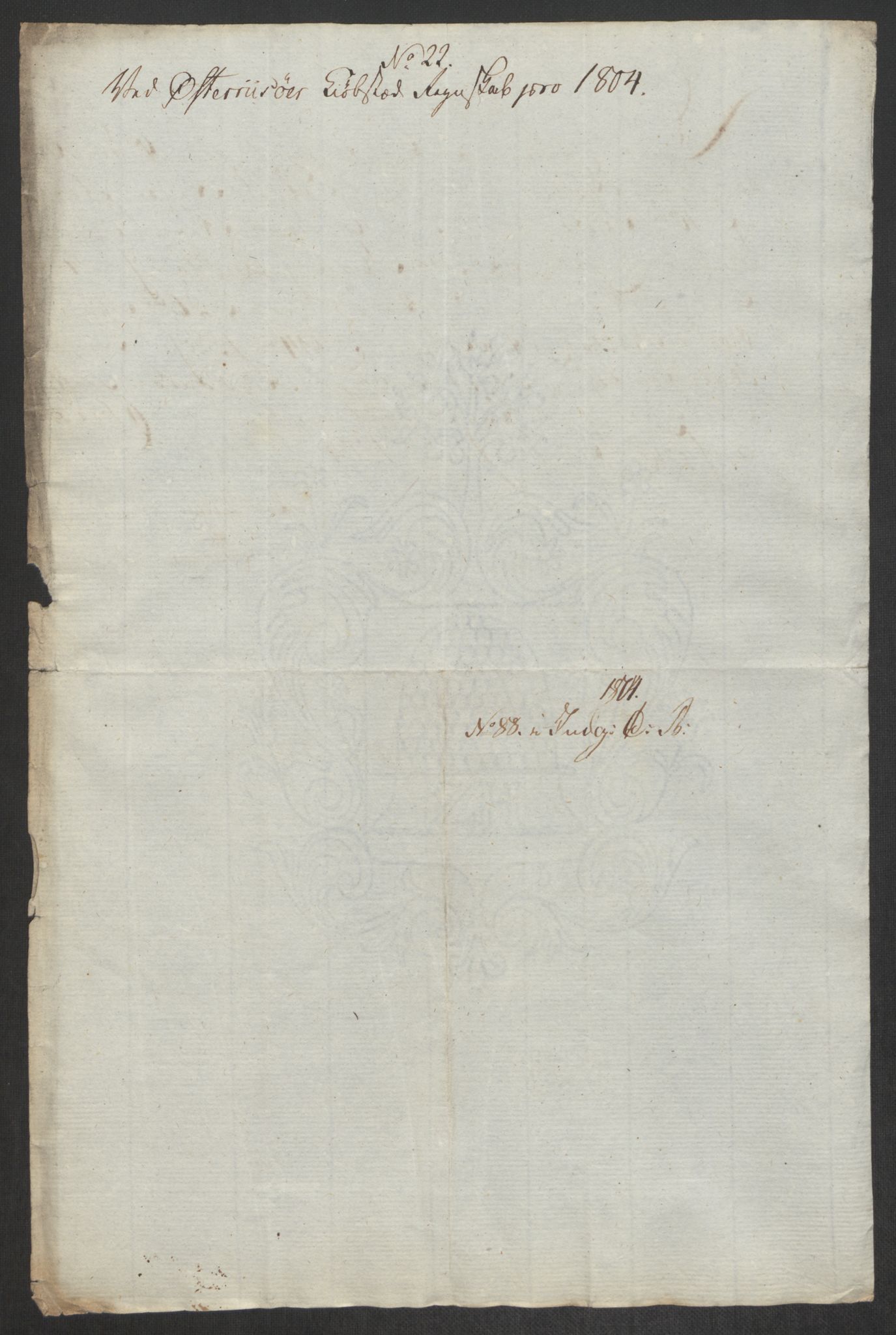 Danske Kanselli 1800-1814, RA/EA-3024/K/Kk/Kka/Kkac/L0236: Kjøpstadregnskap Øster Risør, 1801-1804, p. 992