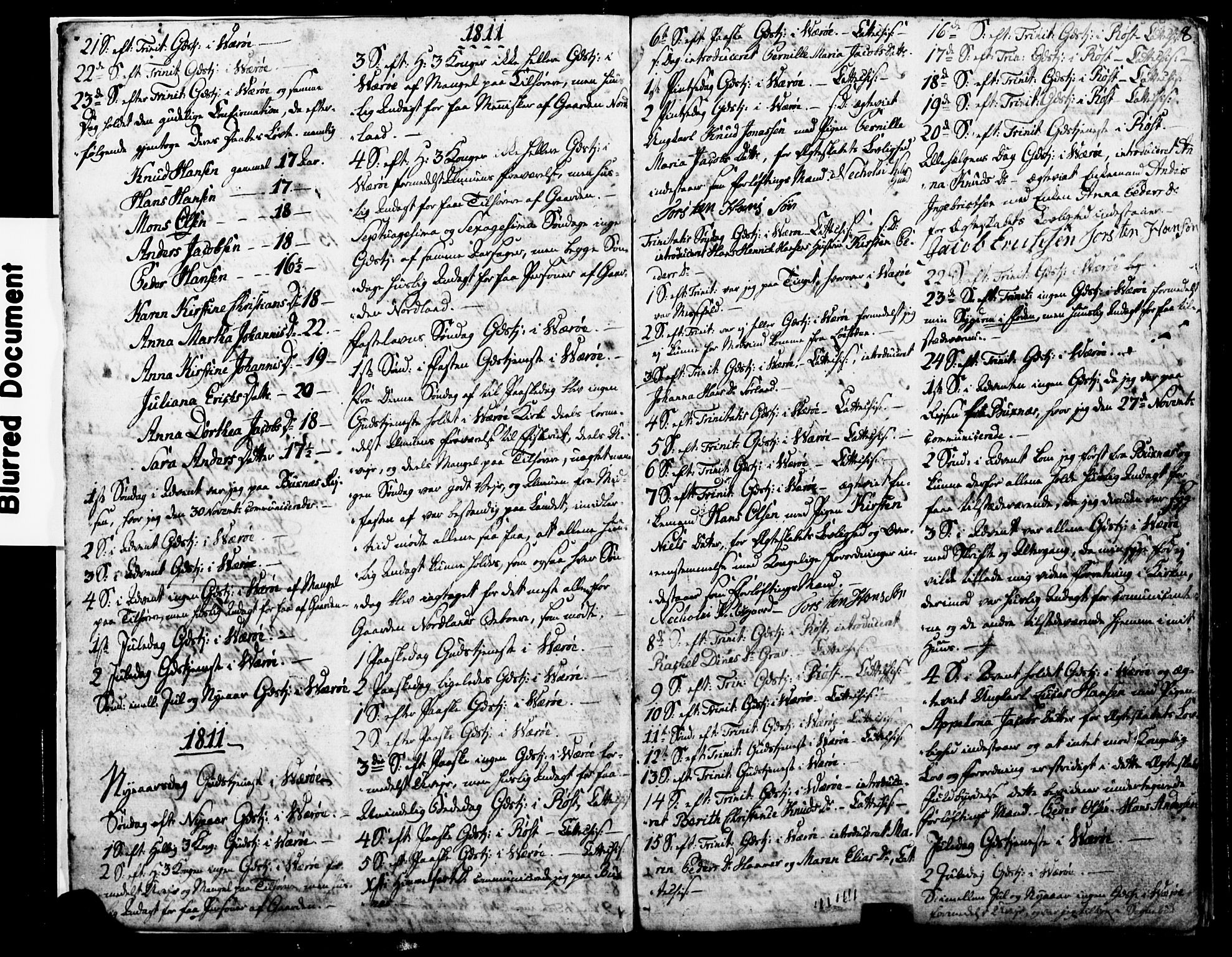 Ministerialprotokoller, klokkerbøker og fødselsregistre - Nordland, SAT/A-1459/807/L0119: Parish register (official) no. 807A02, 1800-1821, p. 8