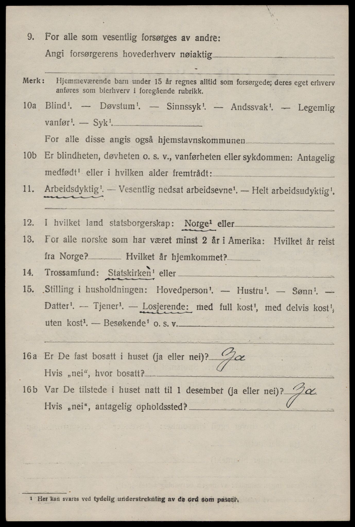 SAKO, 1920 census for Kviteseid, 1920, p. 4668