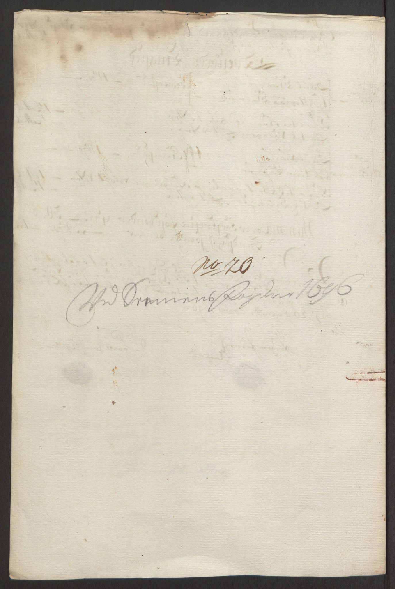 Rentekammeret inntil 1814, Reviderte regnskaper, Fogderegnskap, RA/EA-4092/R68/L4753: Fogderegnskap Senja og Troms, 1694-1696, p. 315