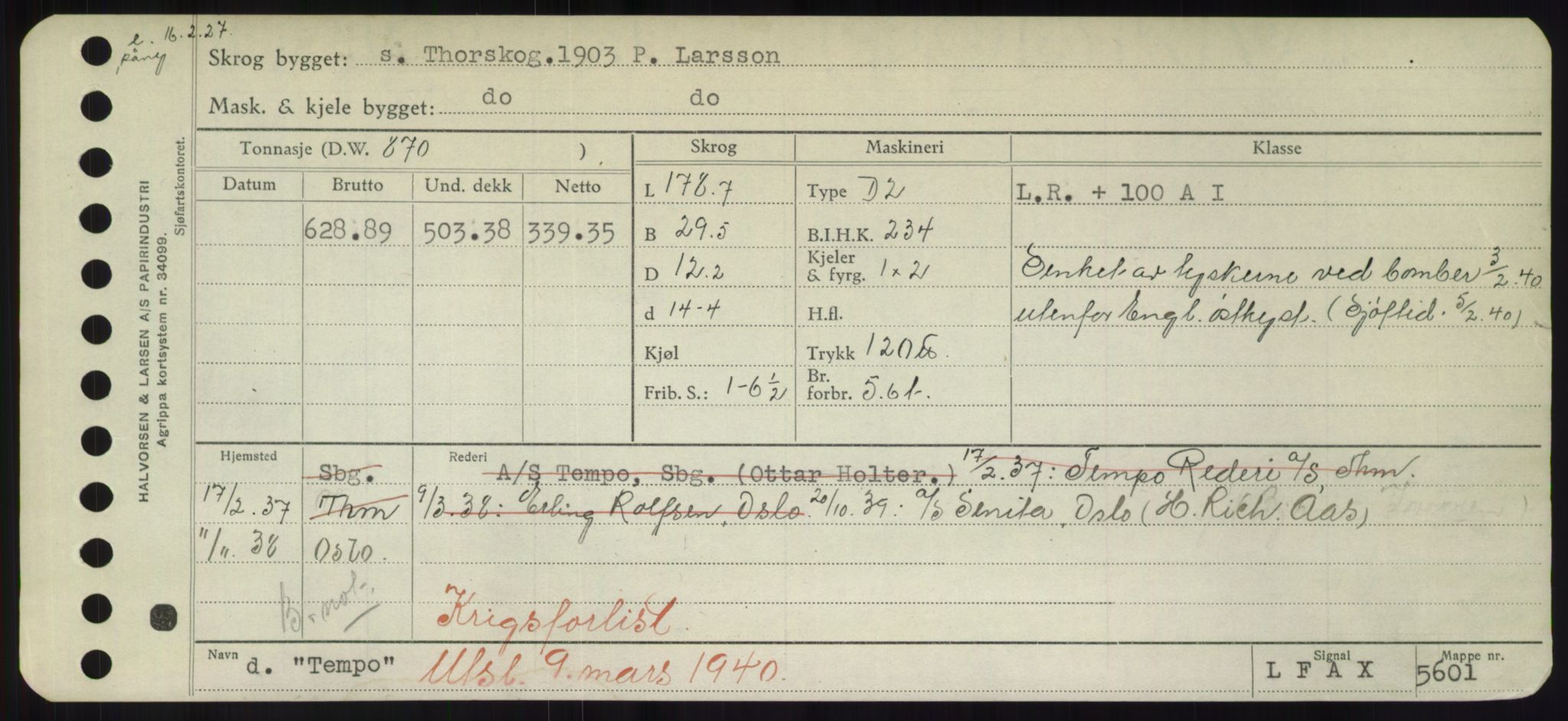 Sjøfartsdirektoratet med forløpere, Skipsmålingen, RA/S-1627/H/Hd/L0038: Fartøy, T-Th, p. 383