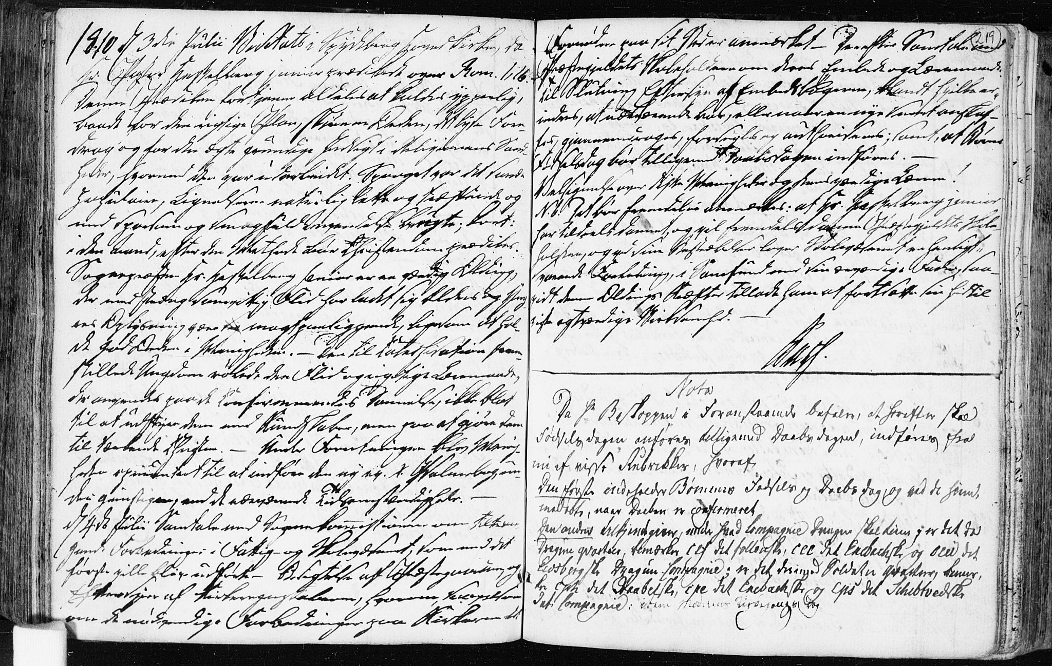 Spydeberg prestekontor Kirkebøker, AV/SAO-A-10924/F/Fa/L0003: Parish register (official) no. I 3, 1778-1814, p. 219