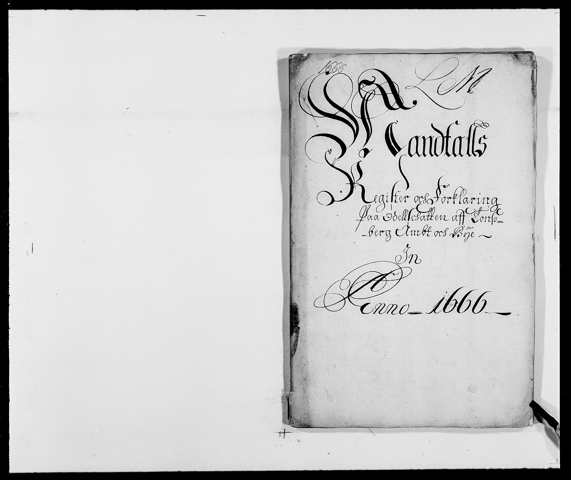 Rentekammeret inntil 1814, Reviderte regnskaper, Fogderegnskap, RA/EA-4092/R32/L1840: Fogderegnskap Jarlsberg grevskap, 1664-1673, p. 1