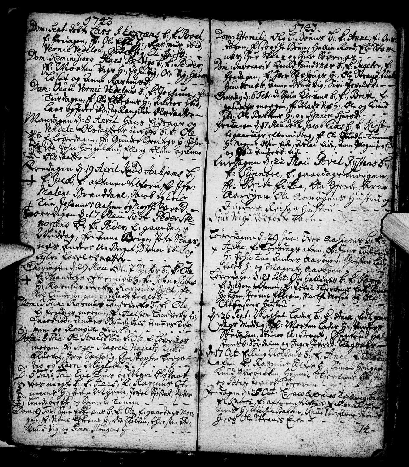 Ministerialprotokoller, klokkerbøker og fødselsregistre - Møre og Romsdal, SAT/A-1454/501/L0001: Parish register (official) no. 501A01, 1742-1760